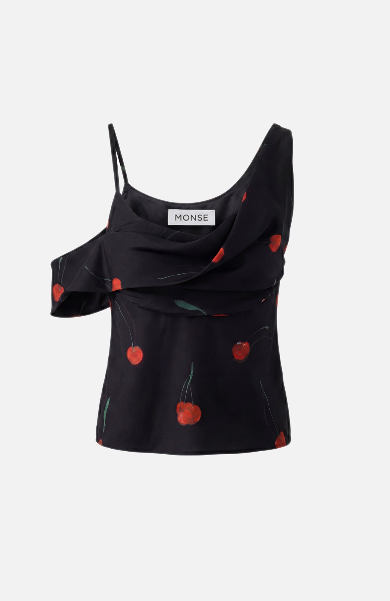 Printed Silk Scarf Top