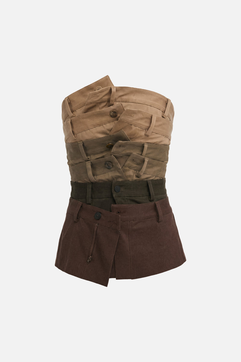 Waistband Corset Top