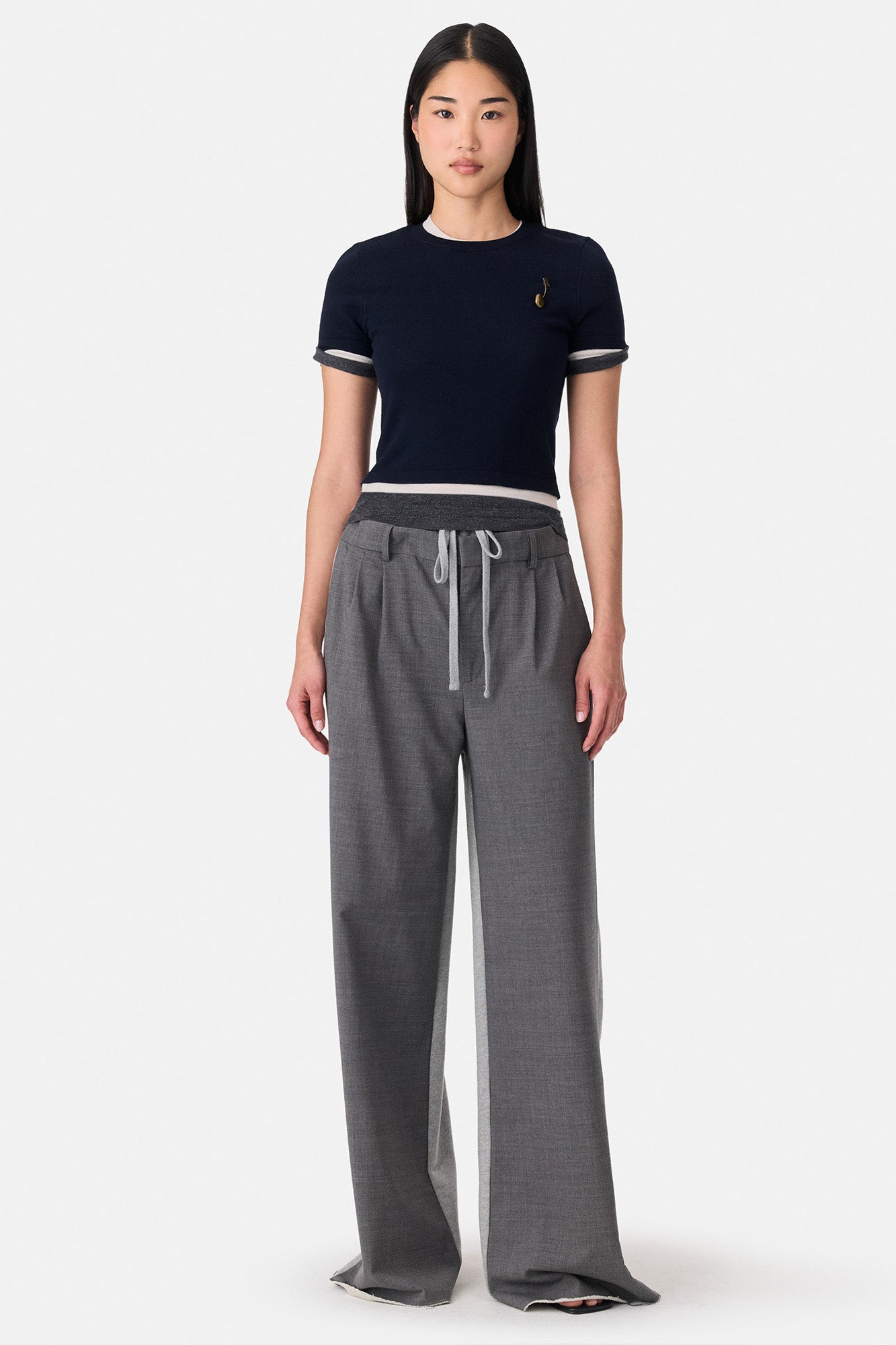 Wool Combo Sweatpants