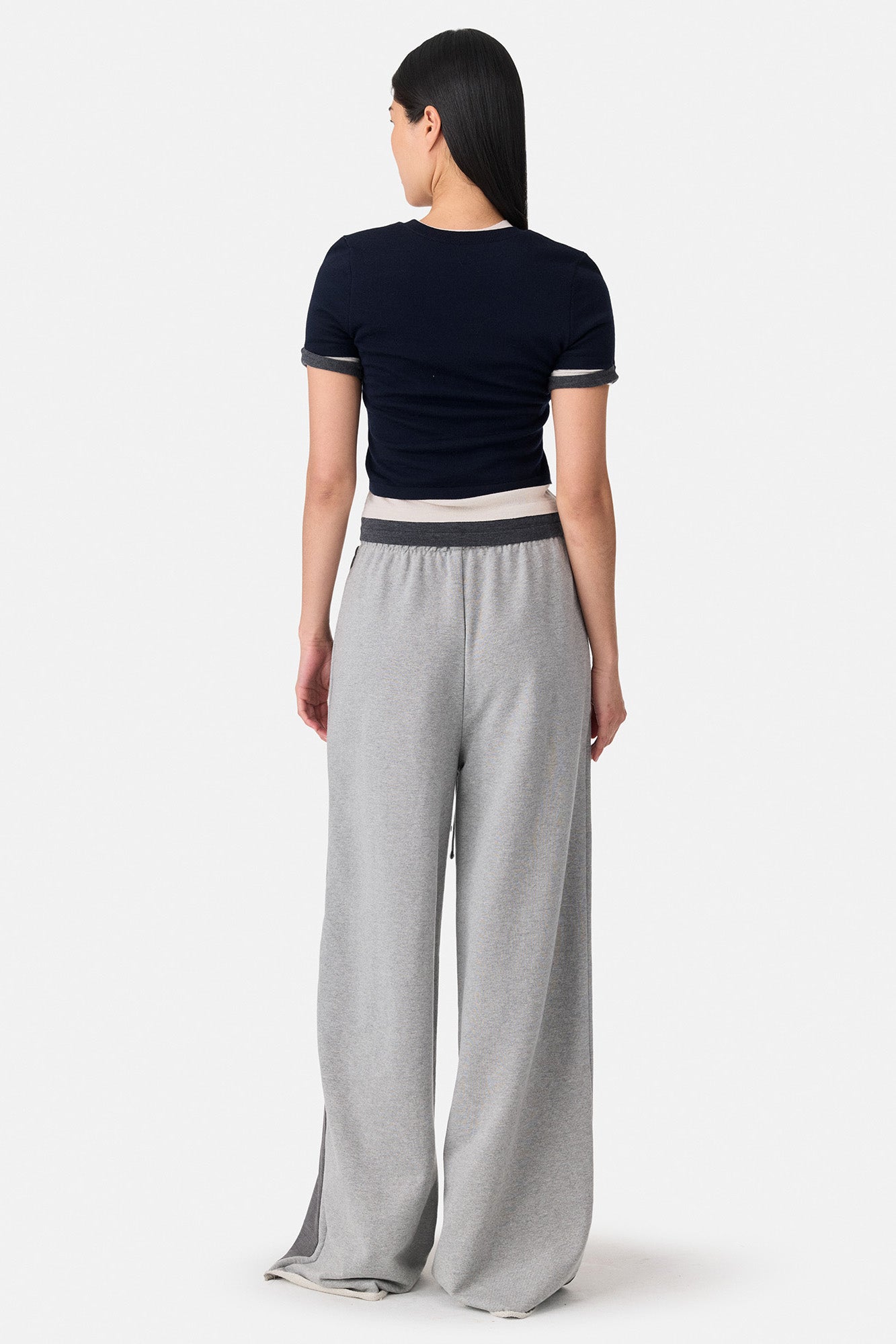 Wool Combo Sweatpants