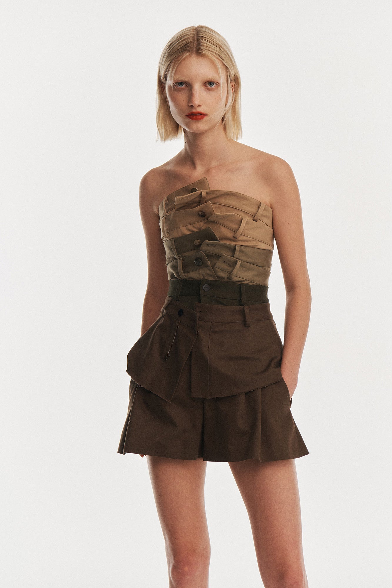 Triple Waistband Shorts
