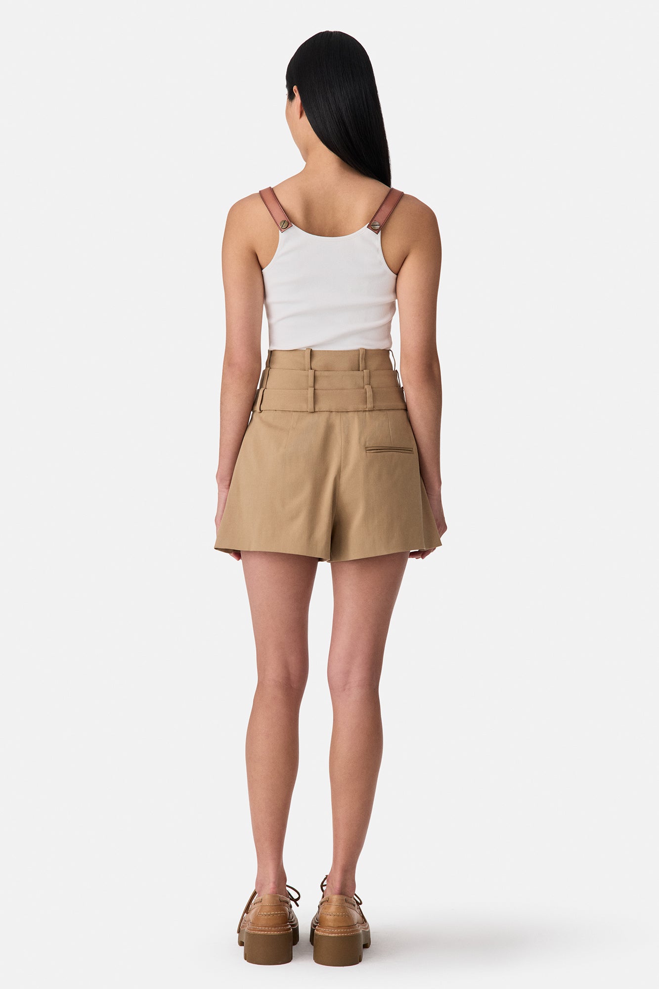 Triple Waistband Shorts