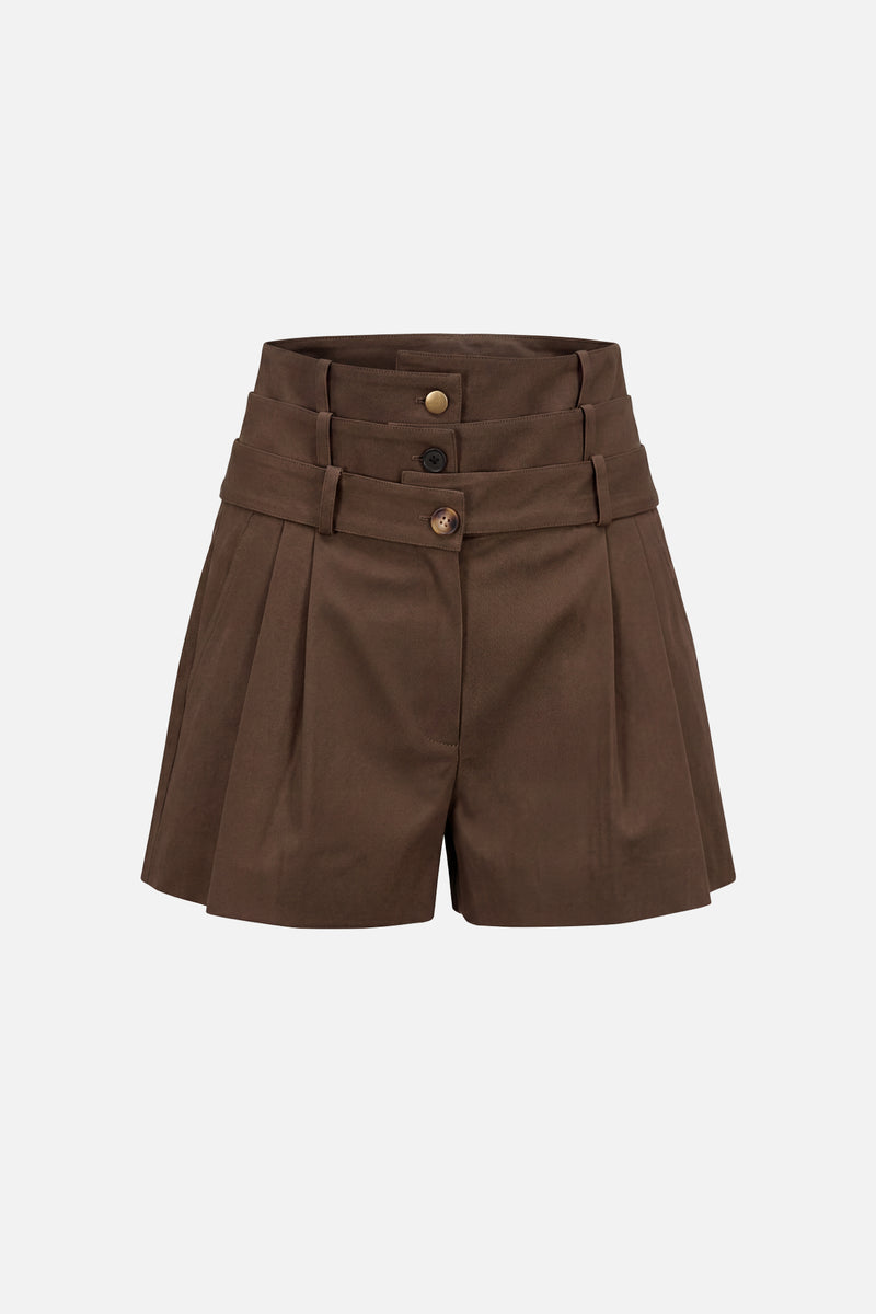 Triple Waistband Shorts