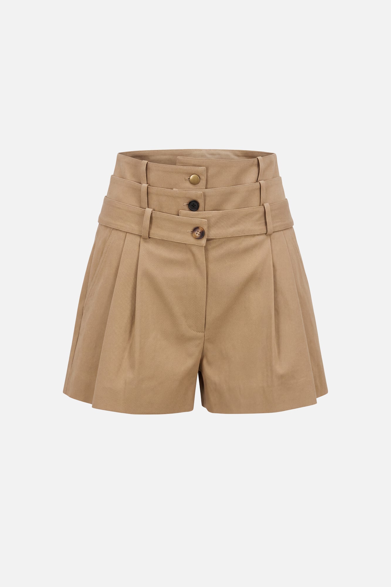 Triple Waistband Shorts