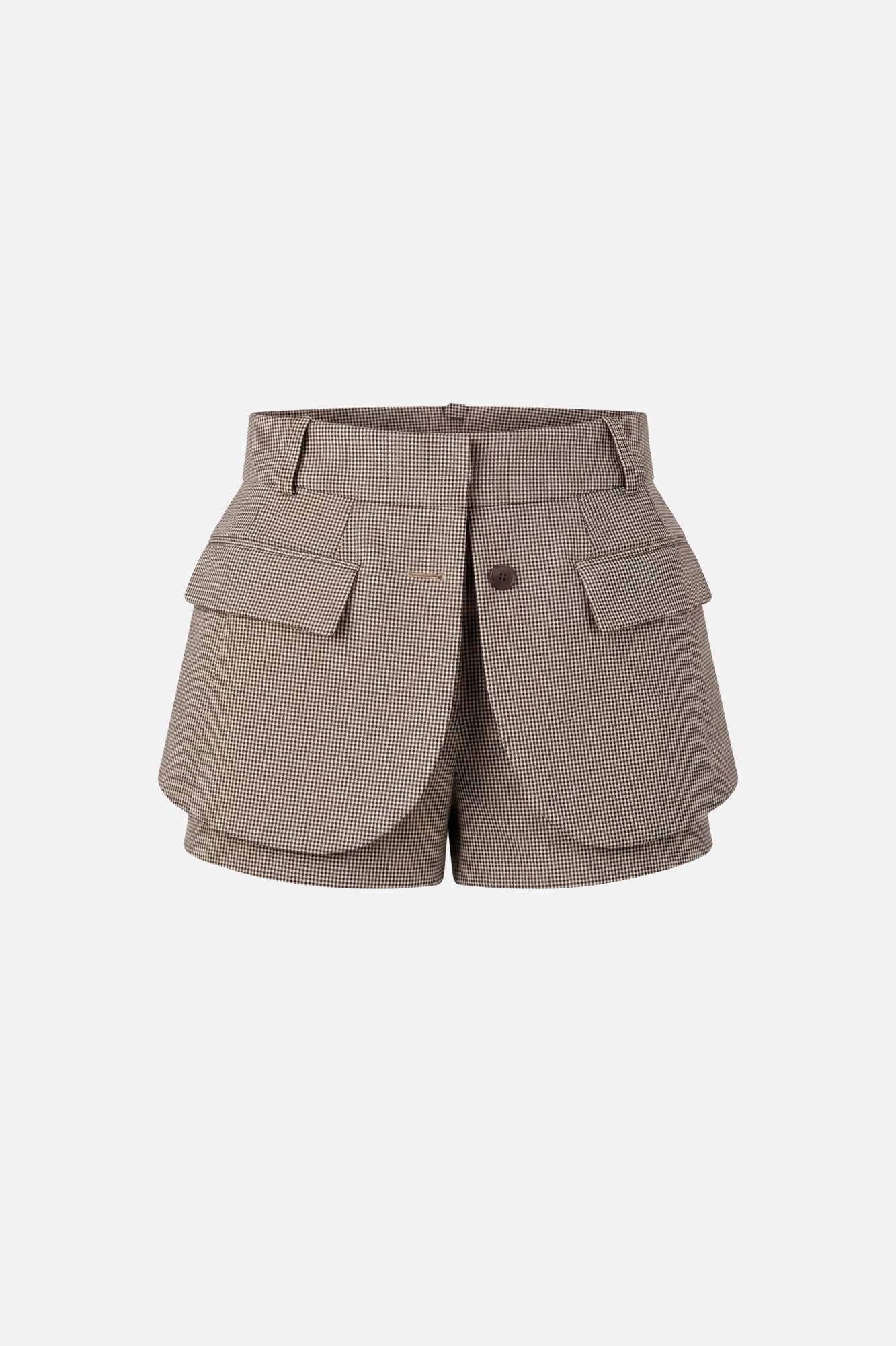 Jacket Hem Shorts