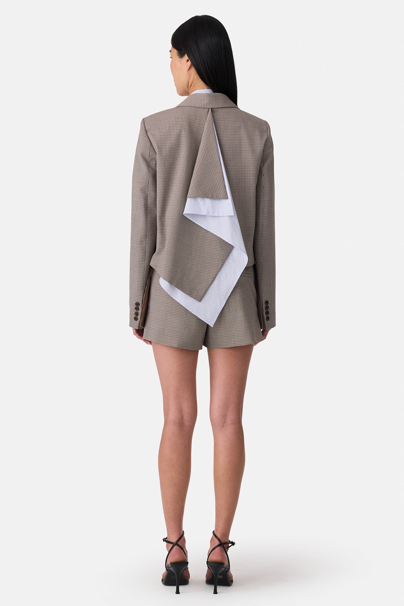 Back Cascade Blazer Jacket