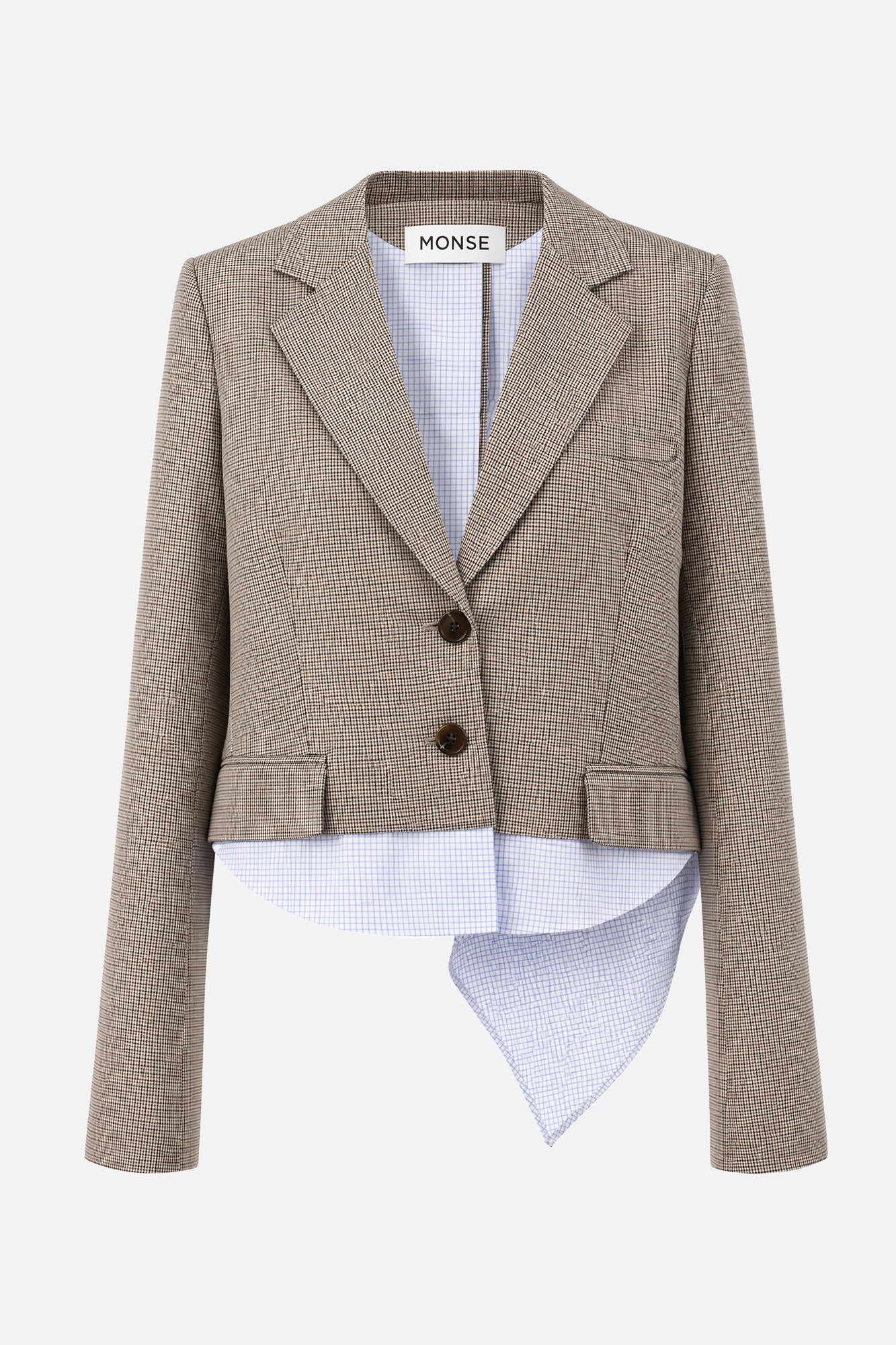 Back Cascade Blazer Jacket