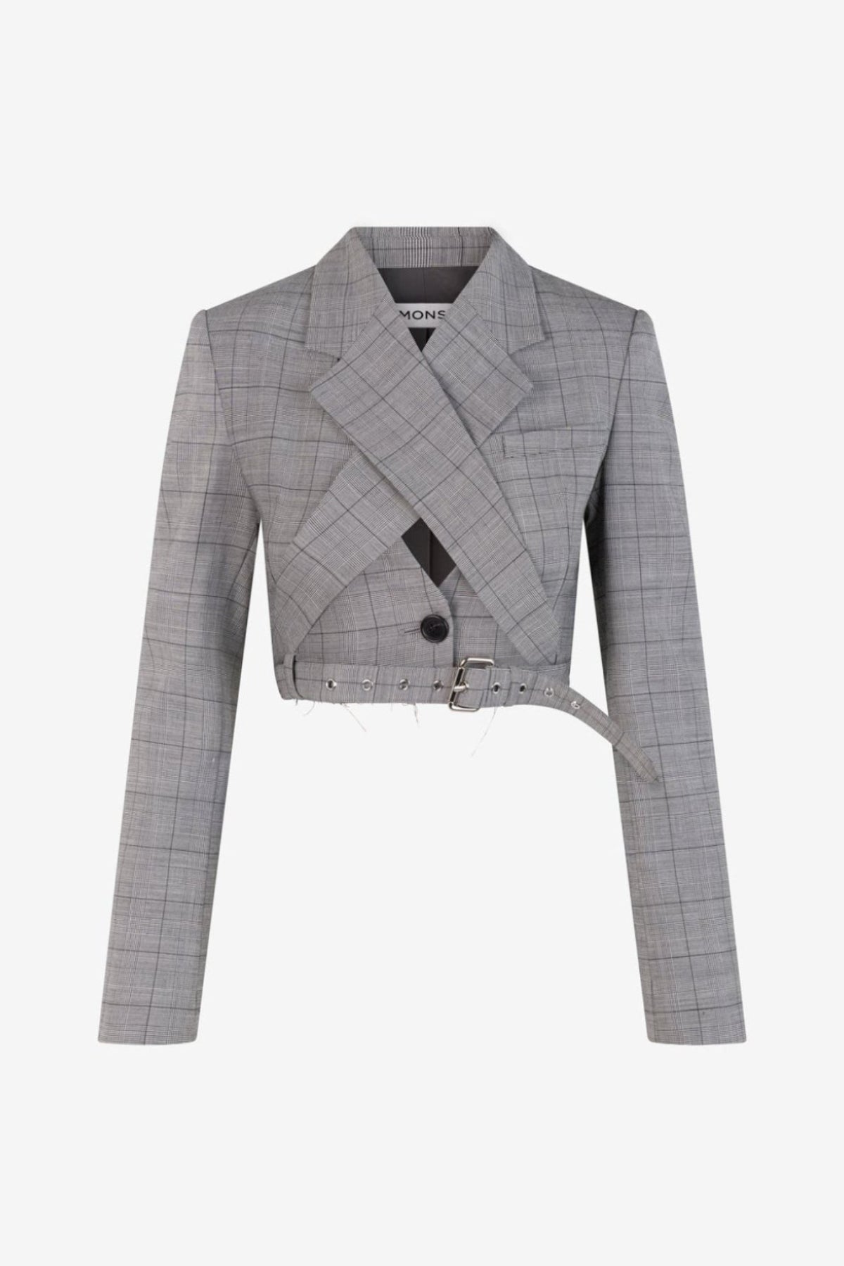 Harness Cropped Blazer