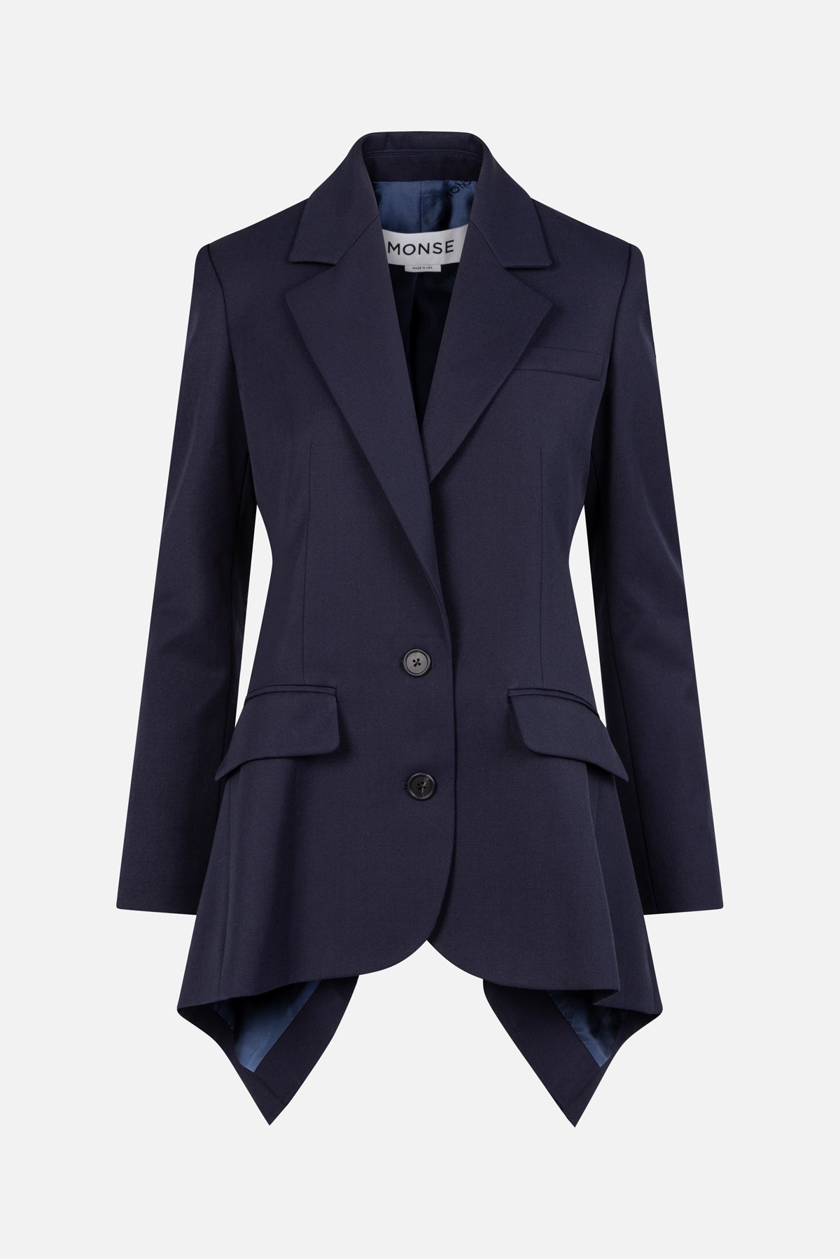 Cascade Slashed Tailored Jacket