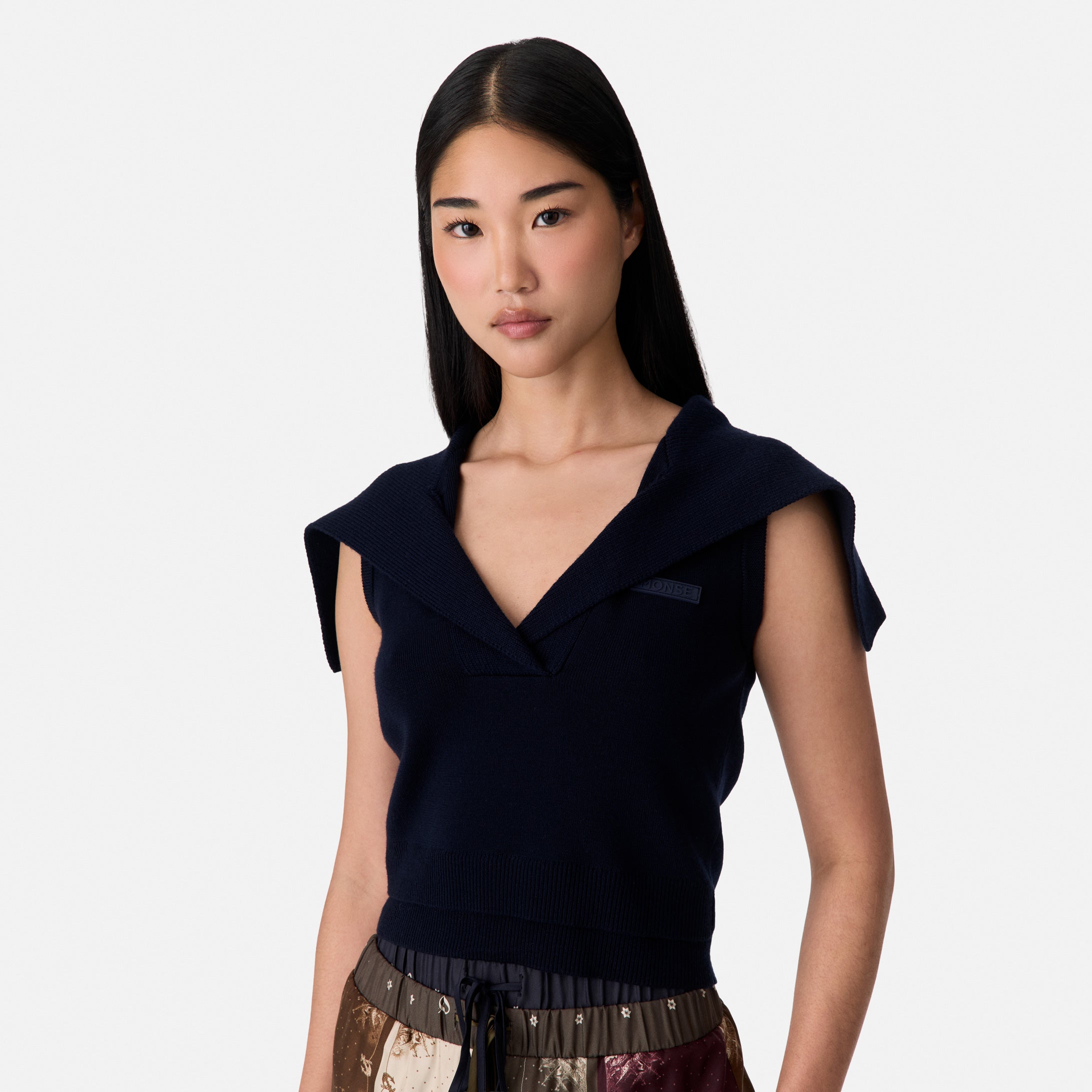 Double Sailor Collar Top
