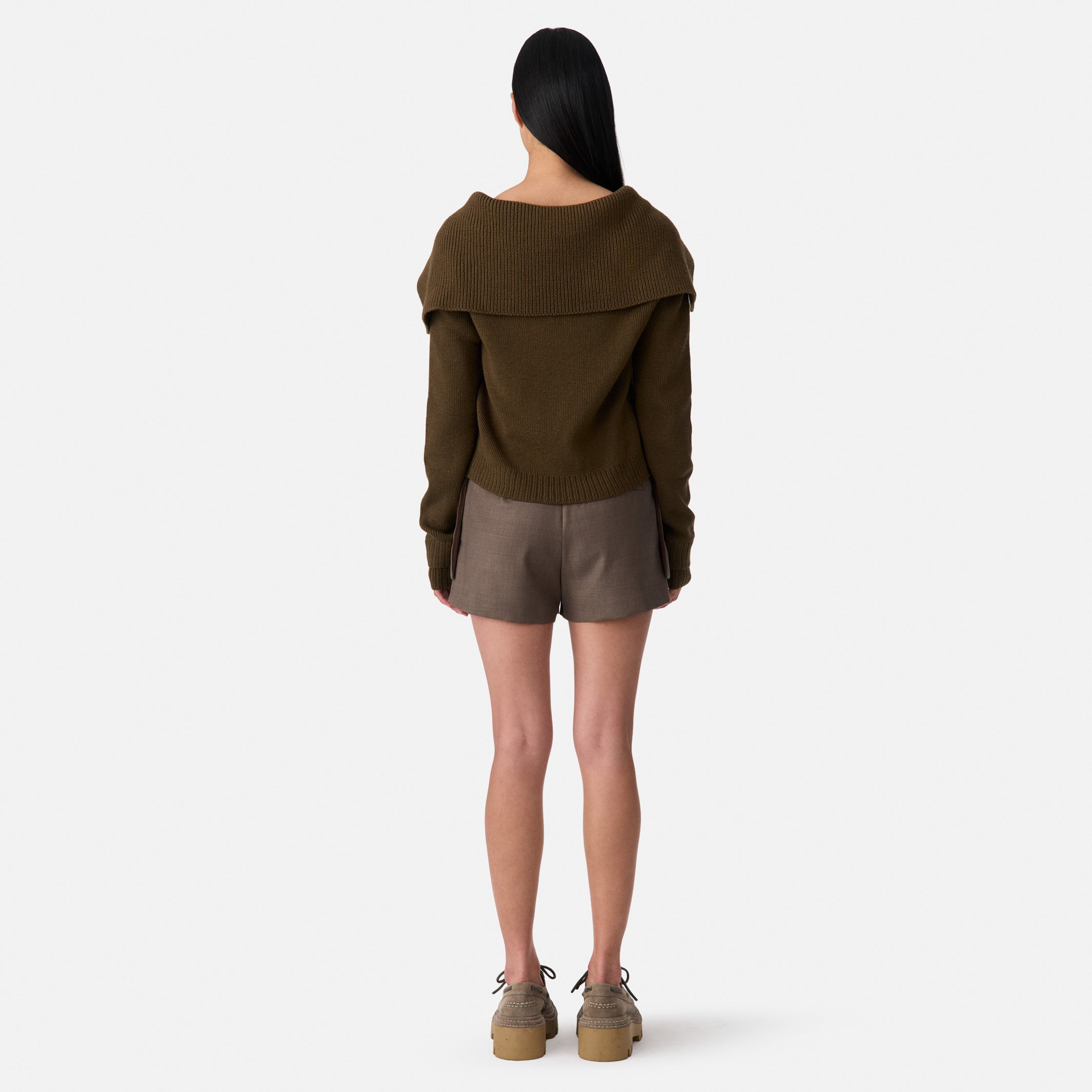 Double Sailor Collar Sweater