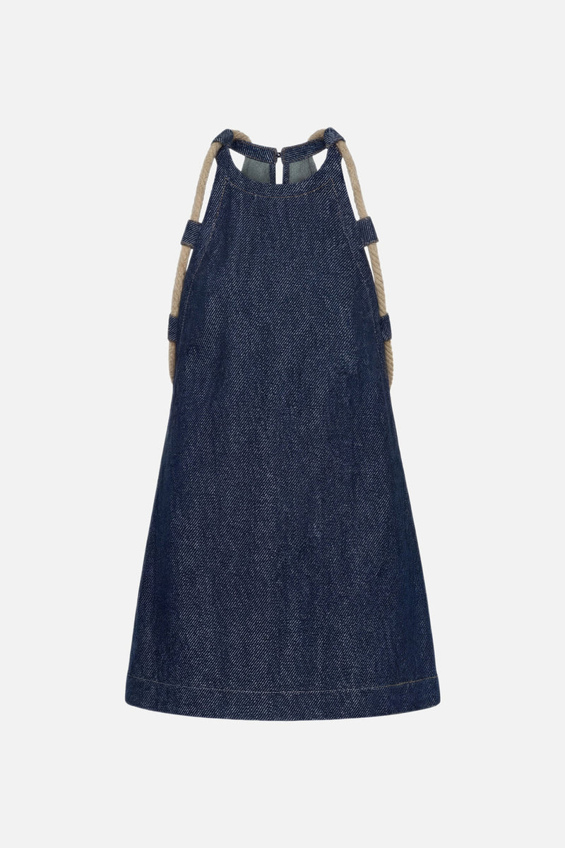 Rope A-Line Mini Dress