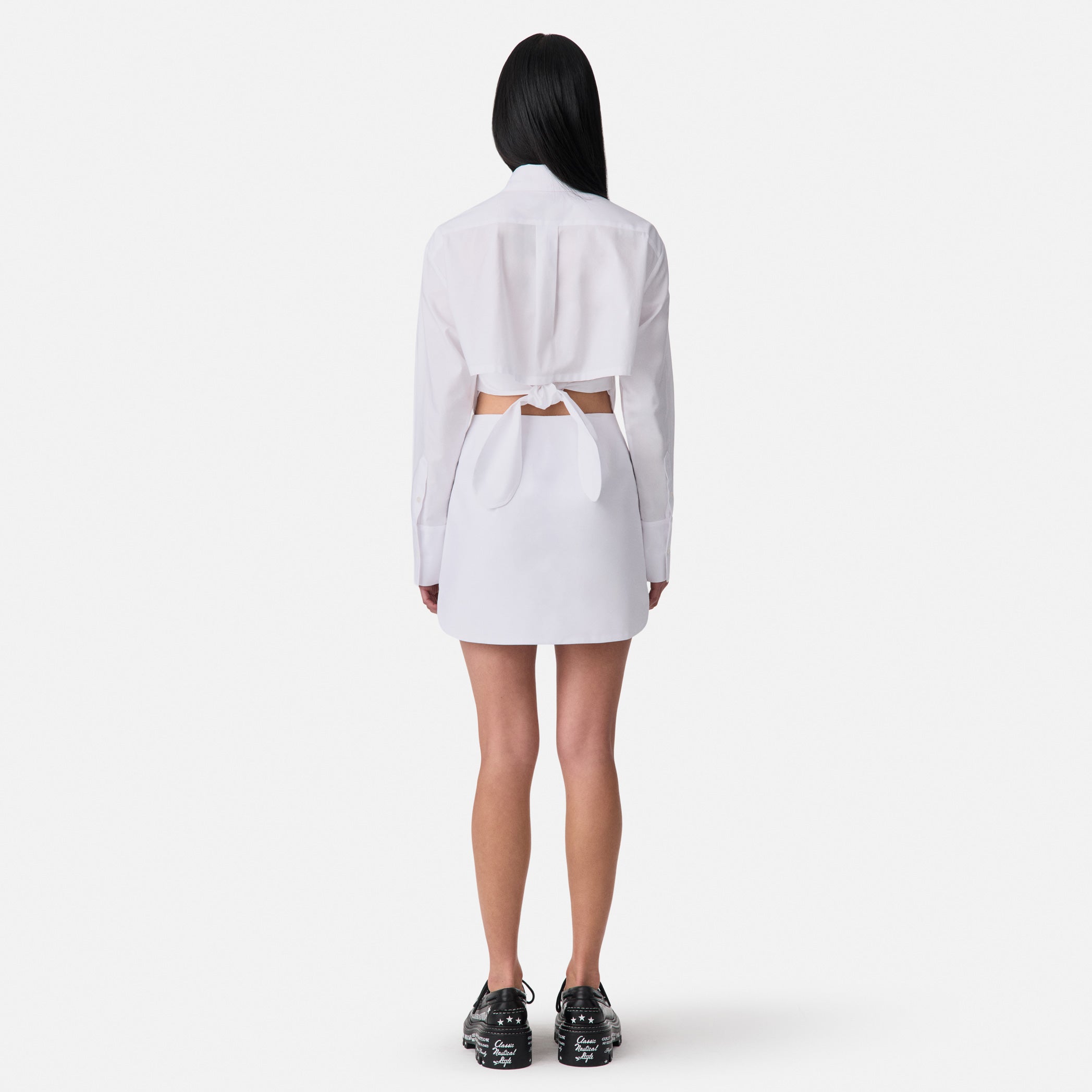 Back Bunny Ear-Tied Dress