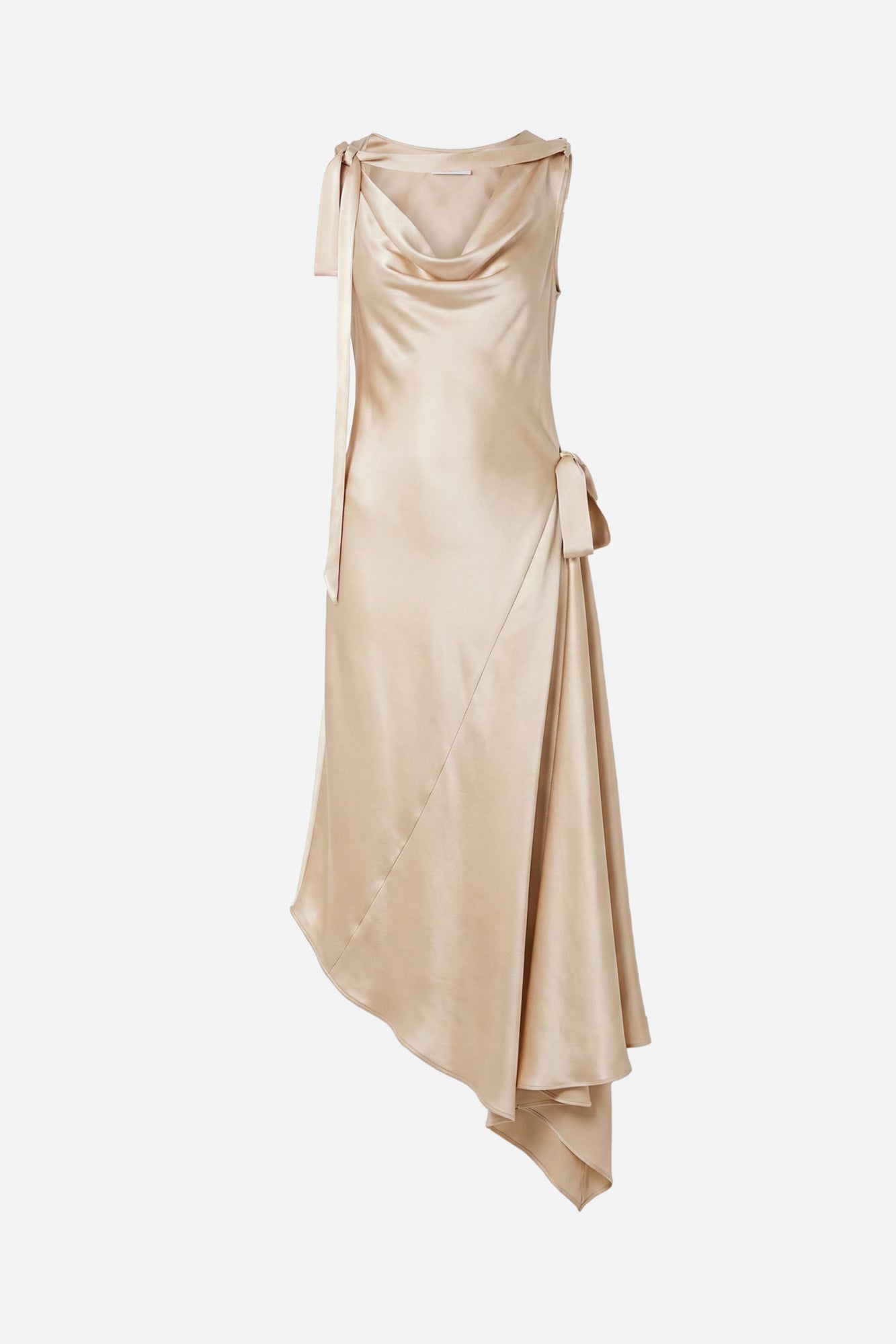 Cowl Neck Midi Dress