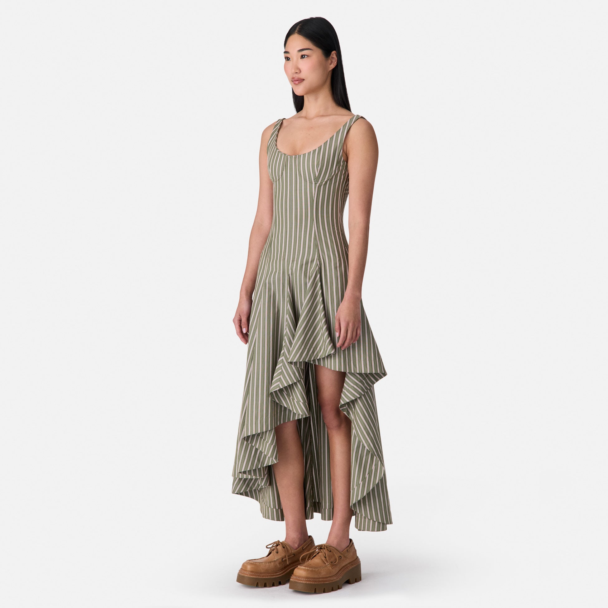 Stripe Corset Dress
