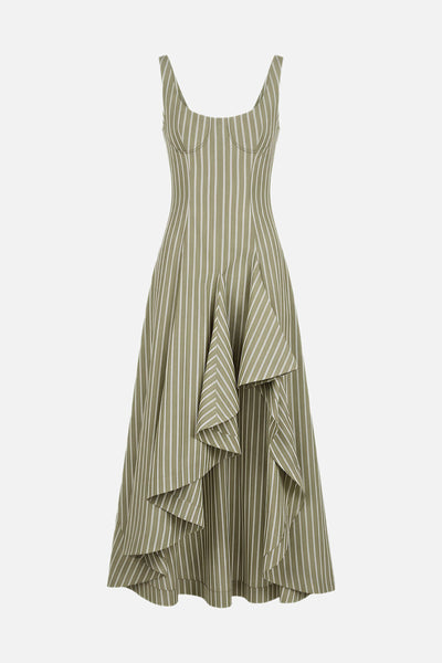 Stripe Corset Dress – MONSE