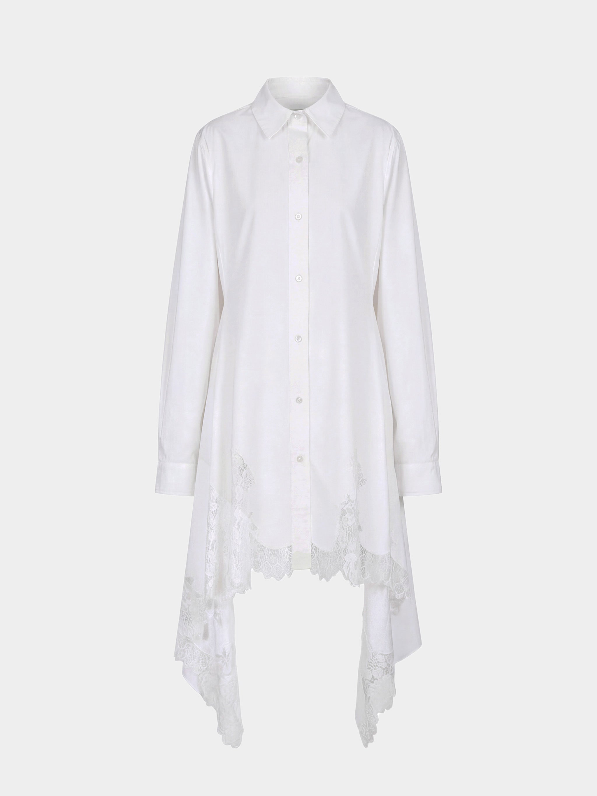 Laced Shirt Dress