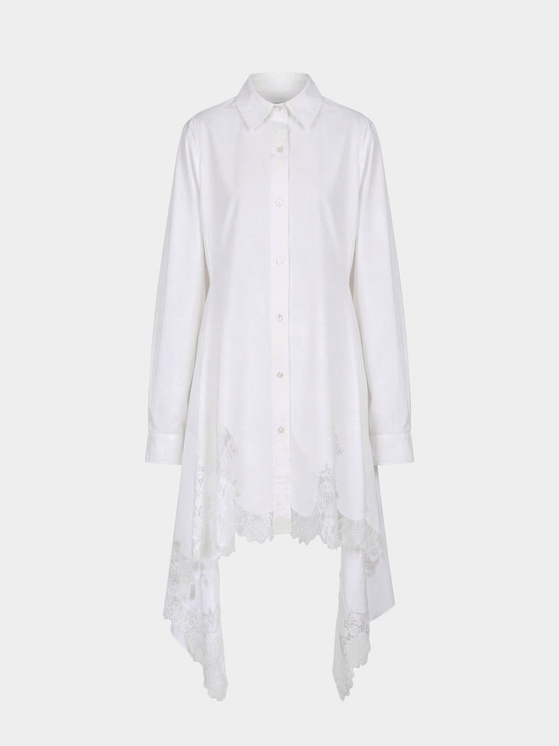 Laced Shirt Dress