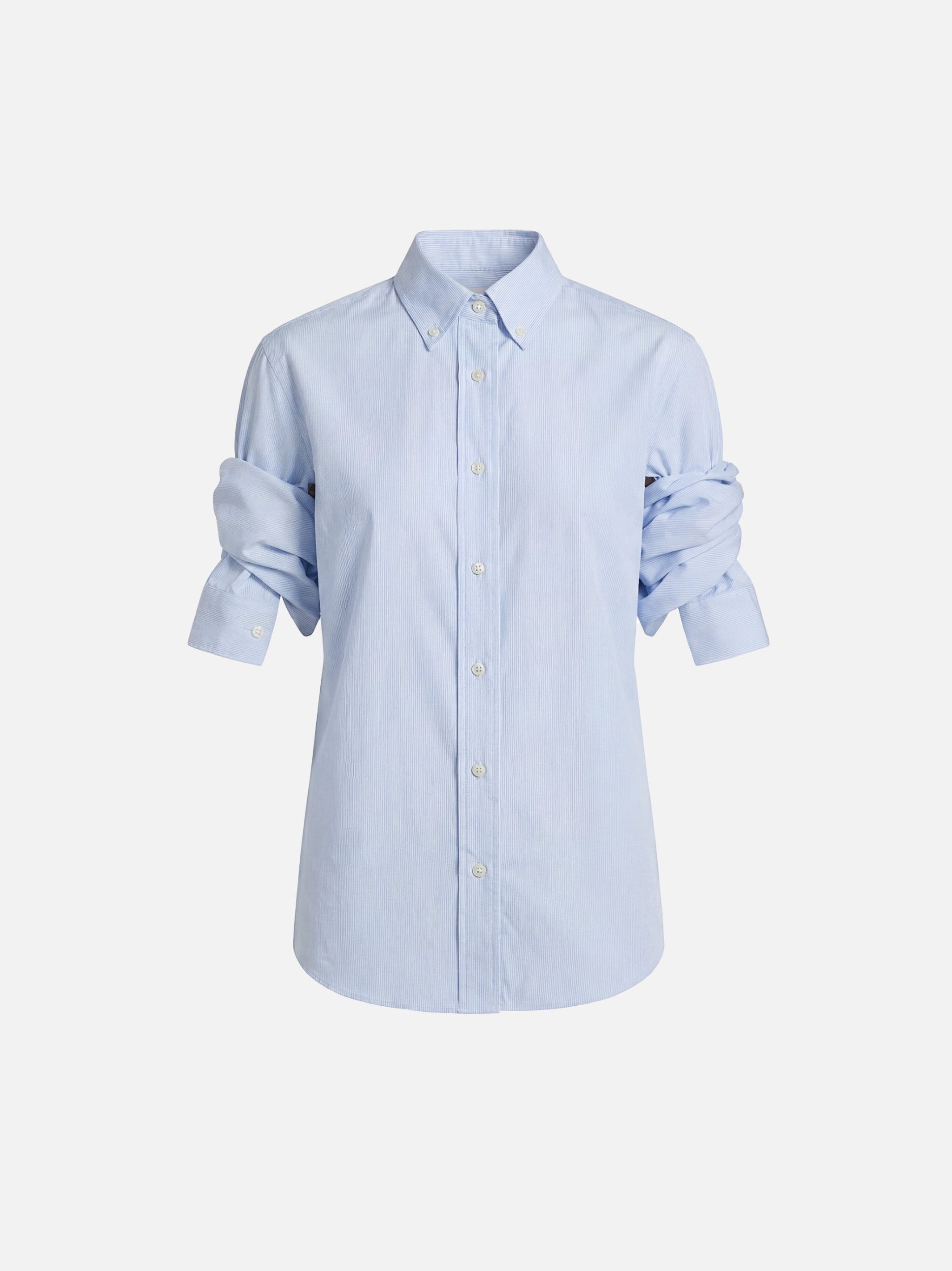 Knotted Sleeve Shirt