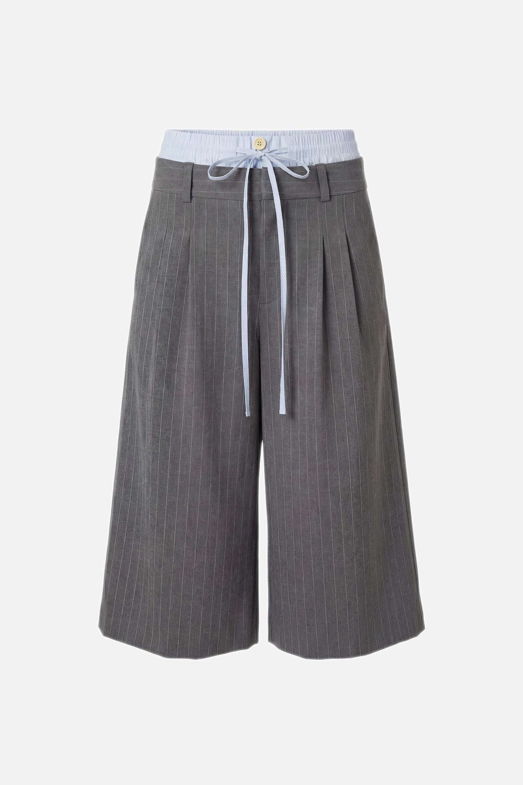 Double Waistband Culotte Trouser