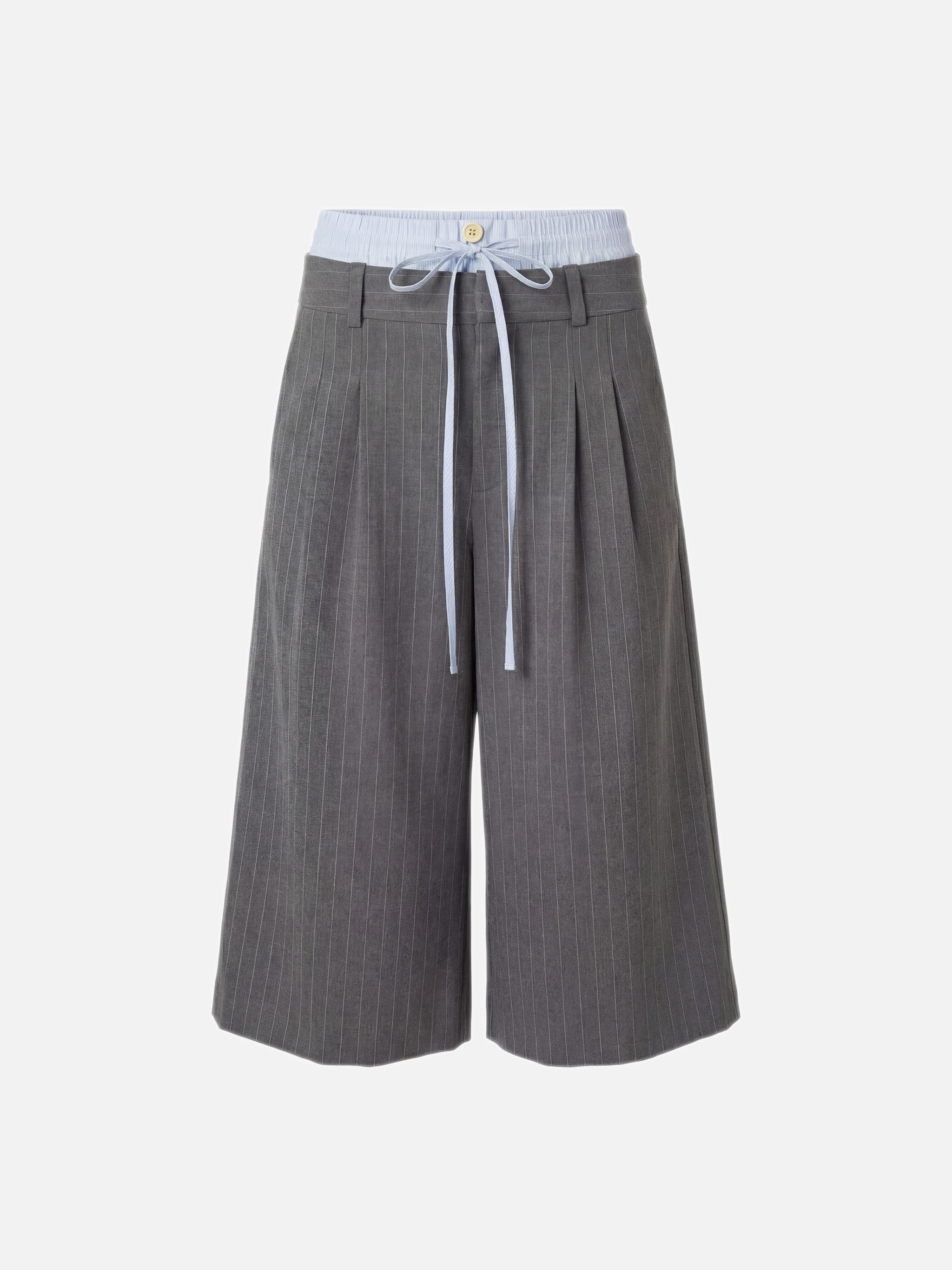 Double Waistband Culotte Trouser