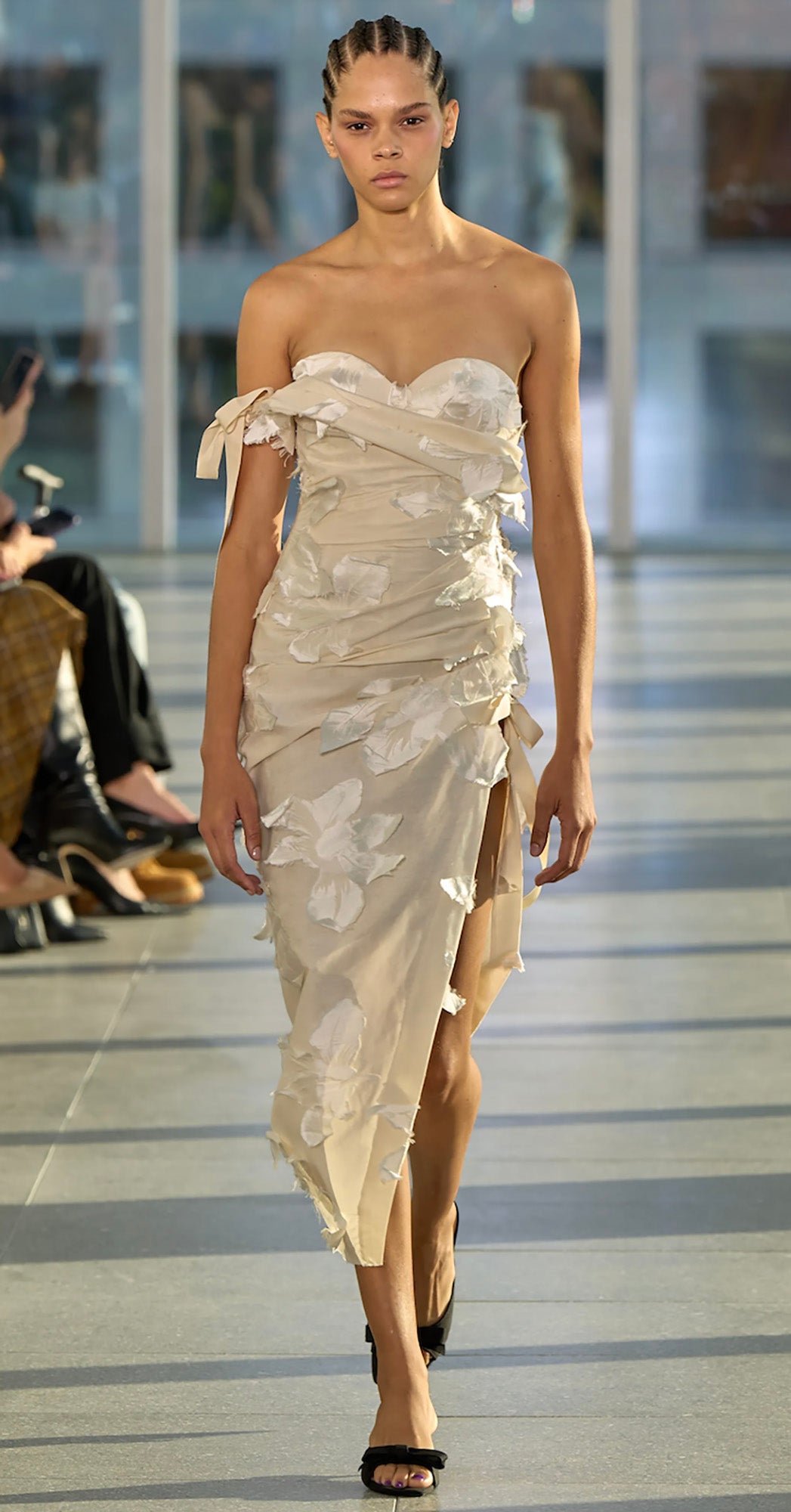 Off Shoulder Drape Dress