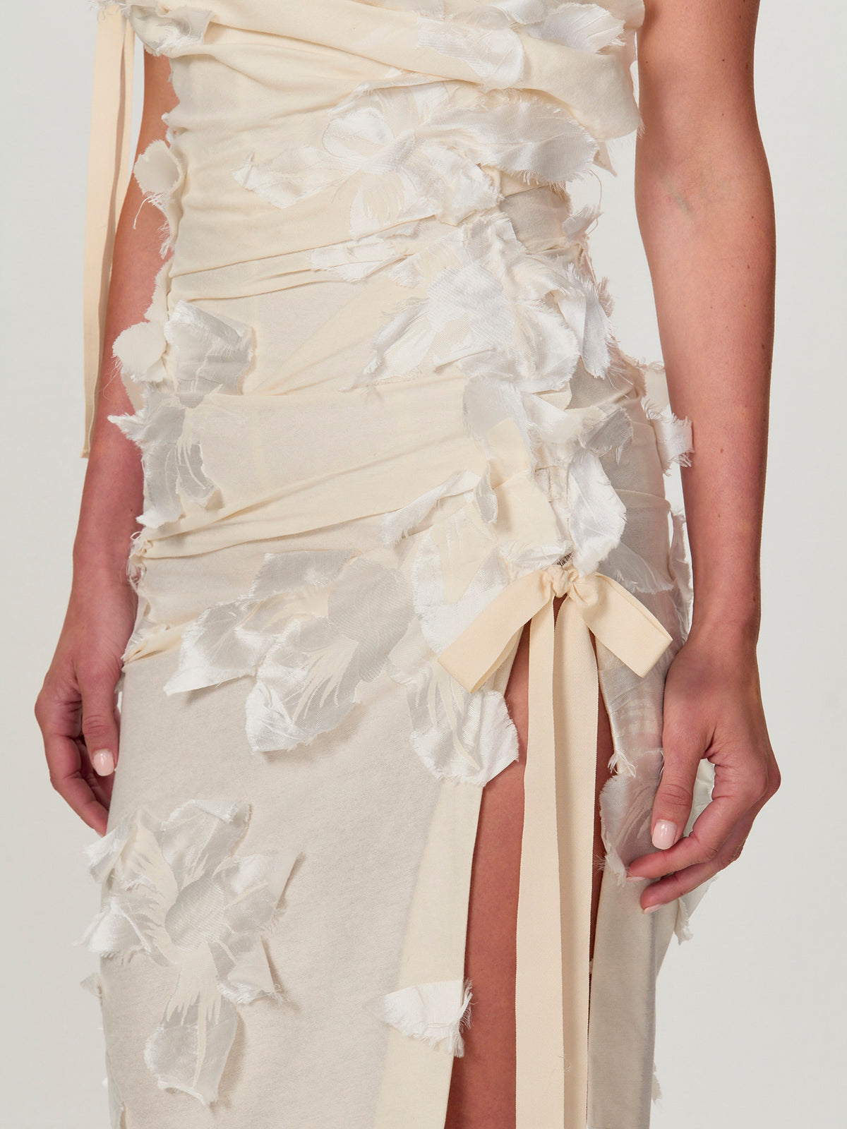 Off Shoulder Drape Dress
