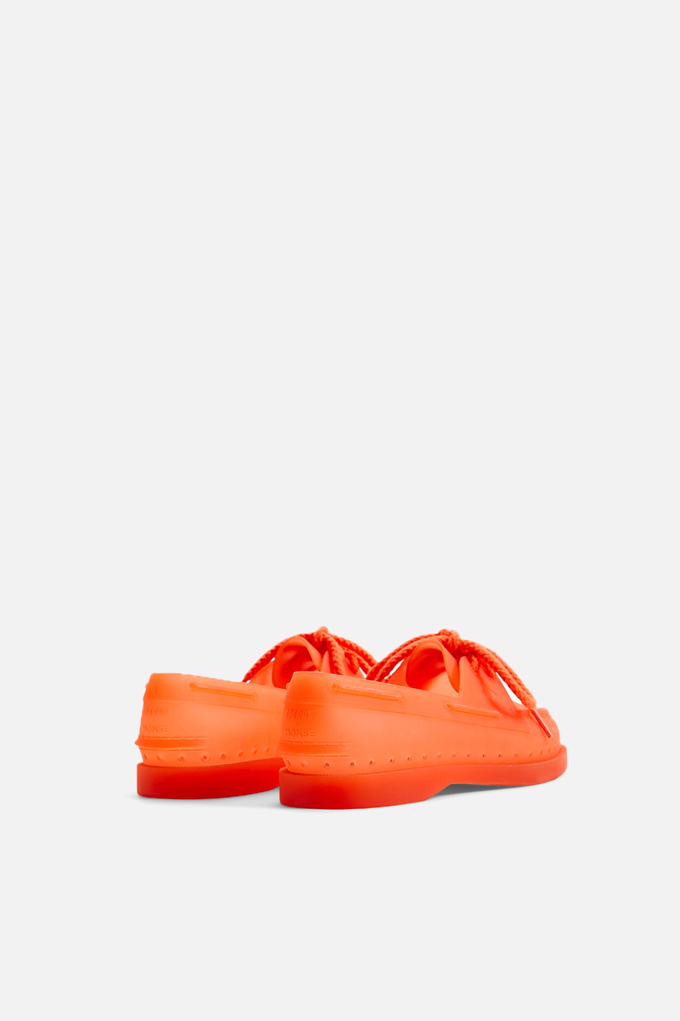 Sperry X MONSE Authentic Original™ 2-Eye Jelly Boat Shoe Mandarin Orange