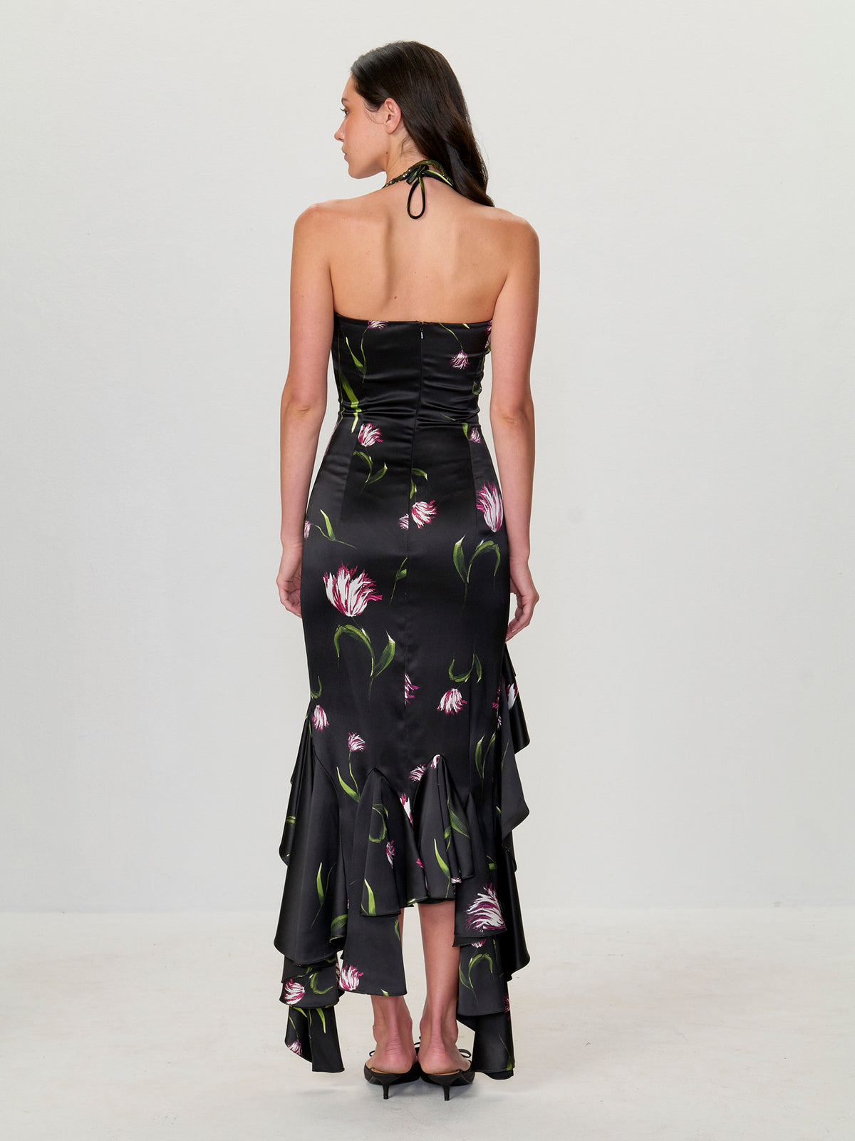 Ruffle Hem Dress
