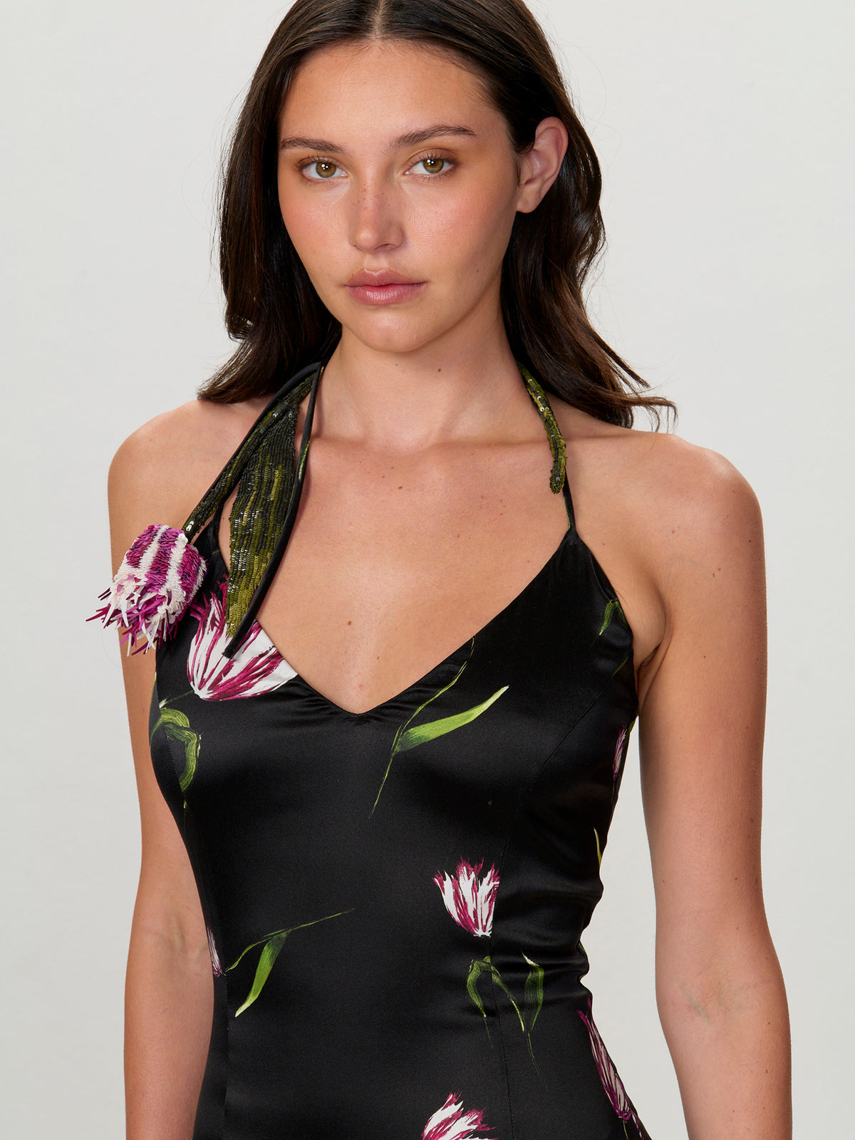 Ruffle Hem Dress