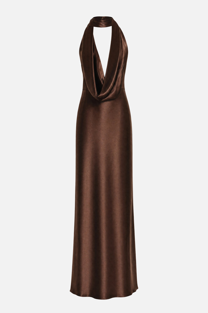 Scarf Maxi Dress