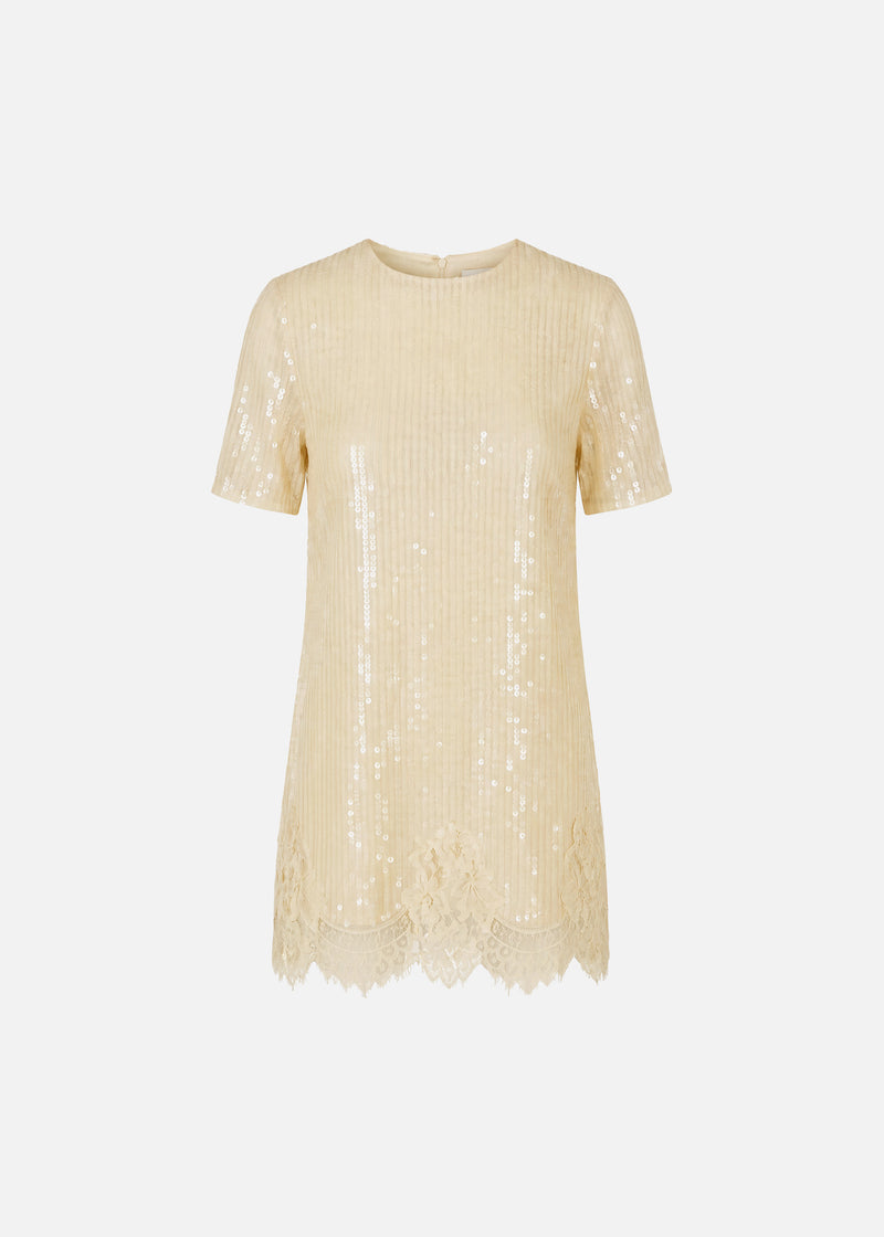 Sequin Shift Dress