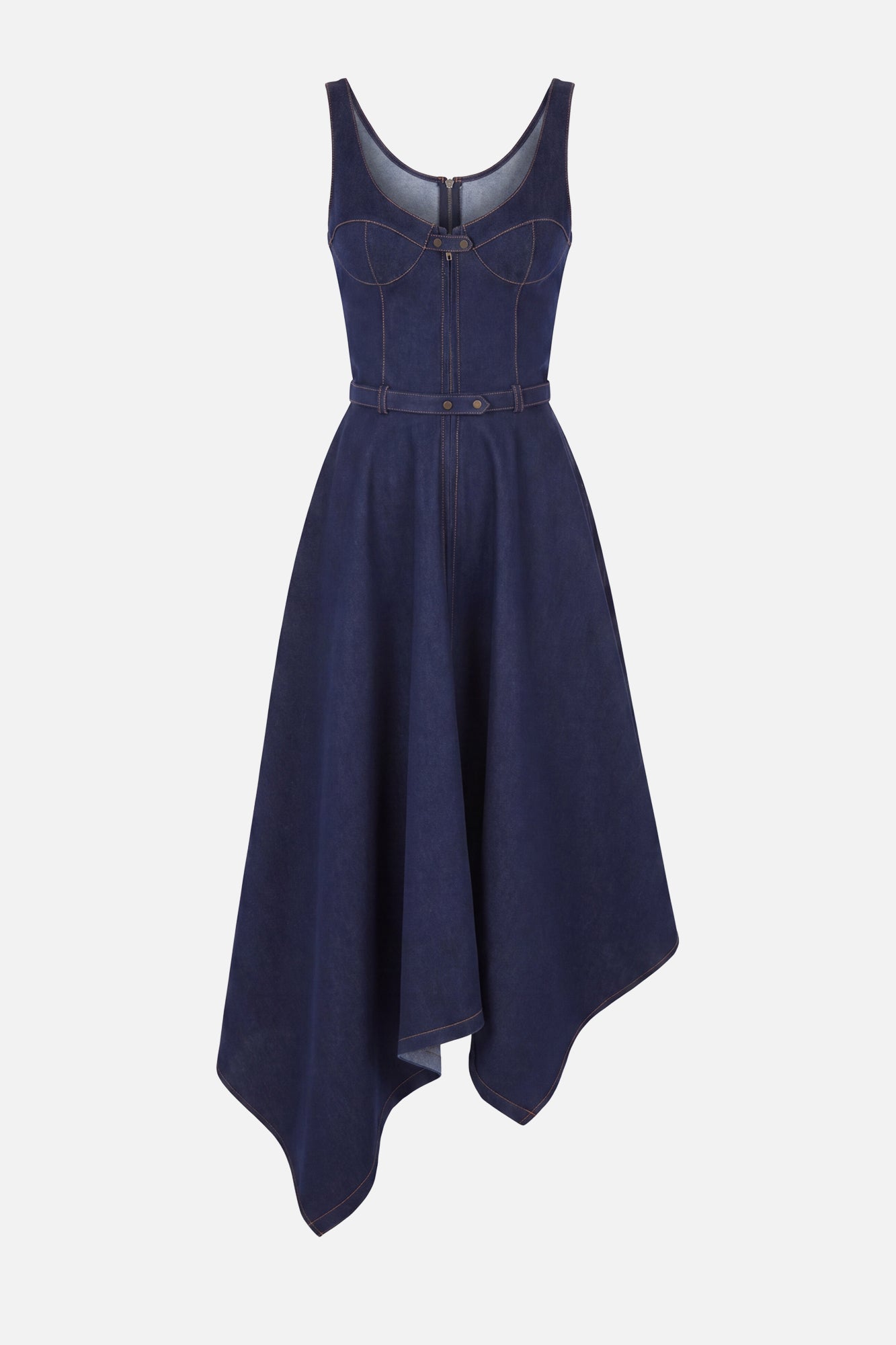 Stretch Denim Dress
