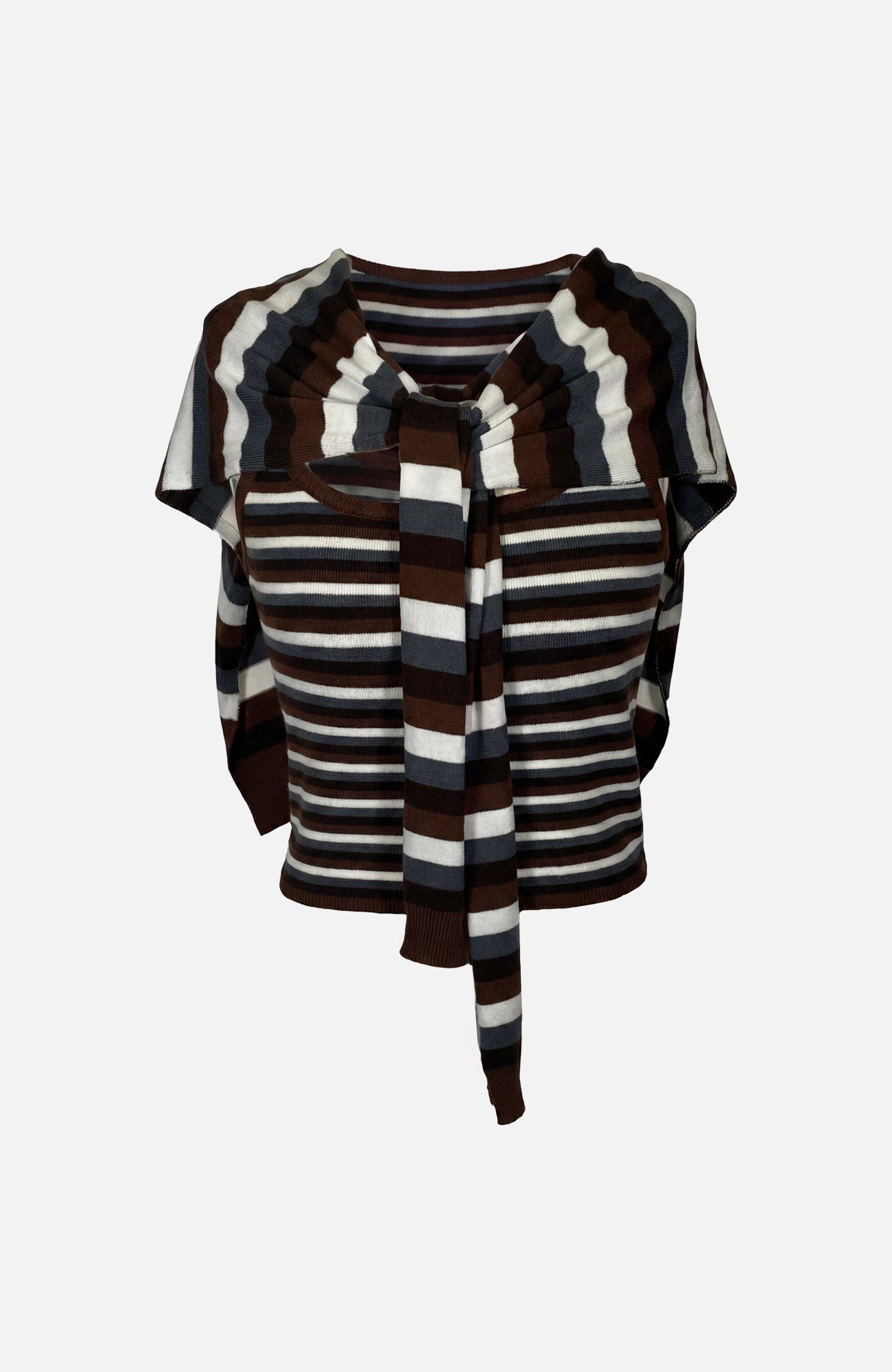 Striped Combo Cardigan