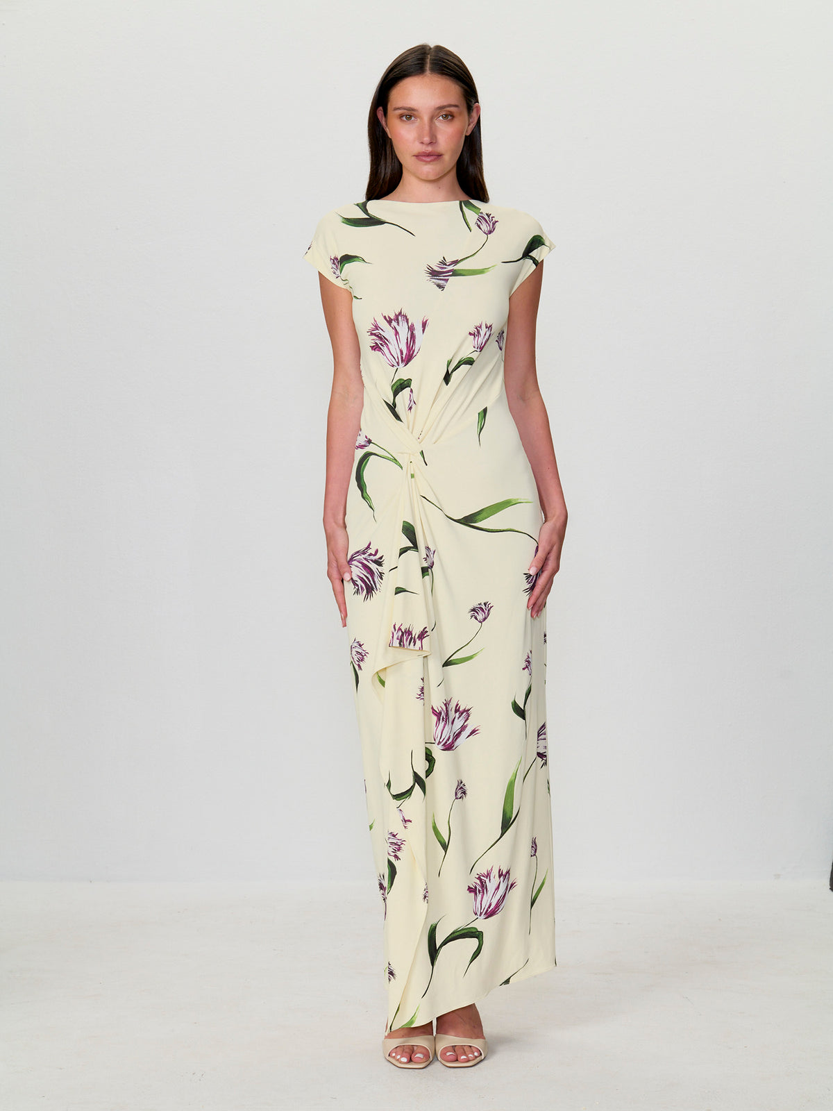 T-Shirt Front Twist Dress