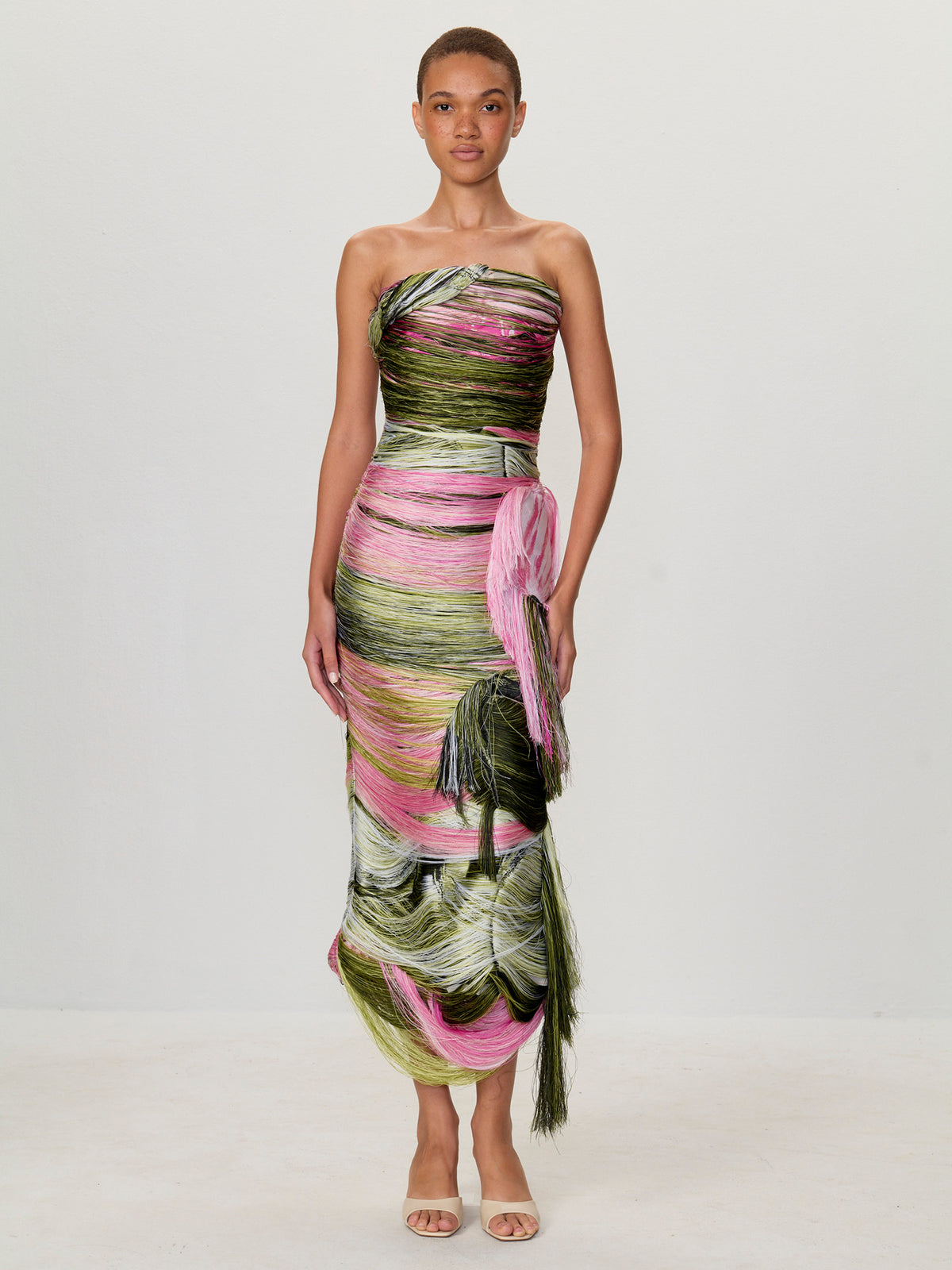Tulip Fringe Dress