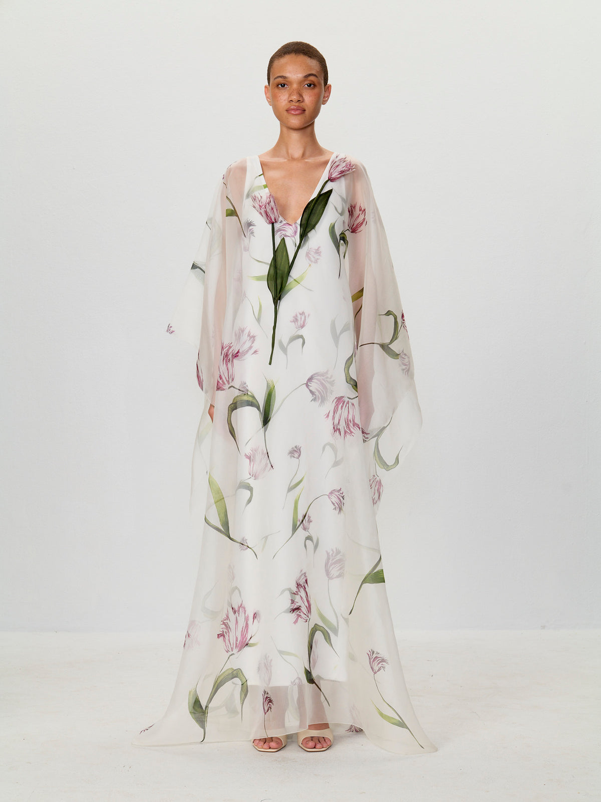Tulip Organza Kaftan
