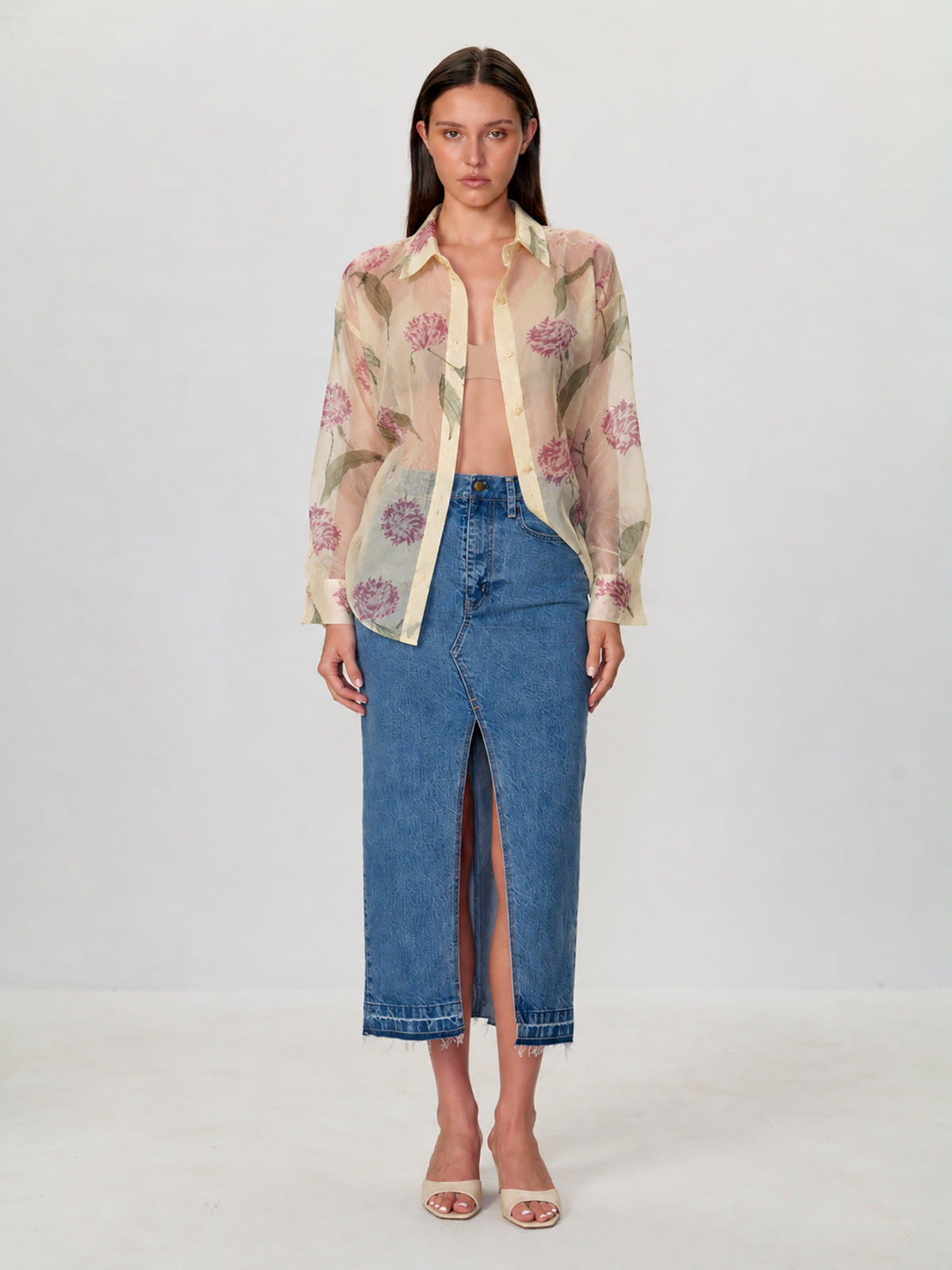 Tulip Organza Shirt