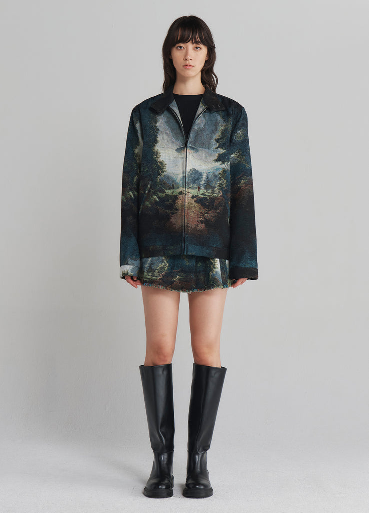 【MATSUFUJI】DAYDREAM Printed Jacket MATSUFUJI DAYDREAM Prinnted Jacket(M211-0102) style. 2021.05