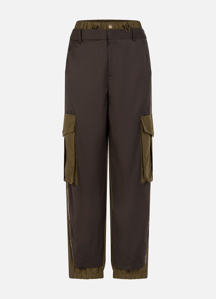 ボトムスその他 TRANSIT Women Pants CFDTRZD133 21 Linen palazzo trousers with elastic at the back. Button and