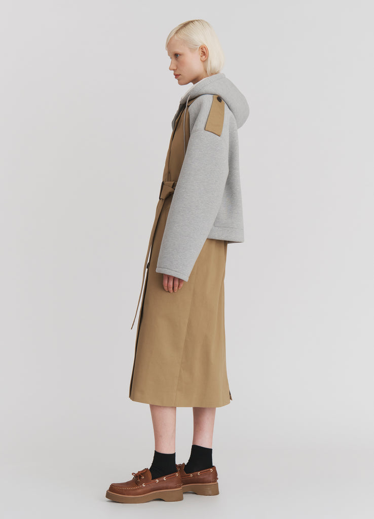 'Deconstructed' trench coat Coats, trench coats