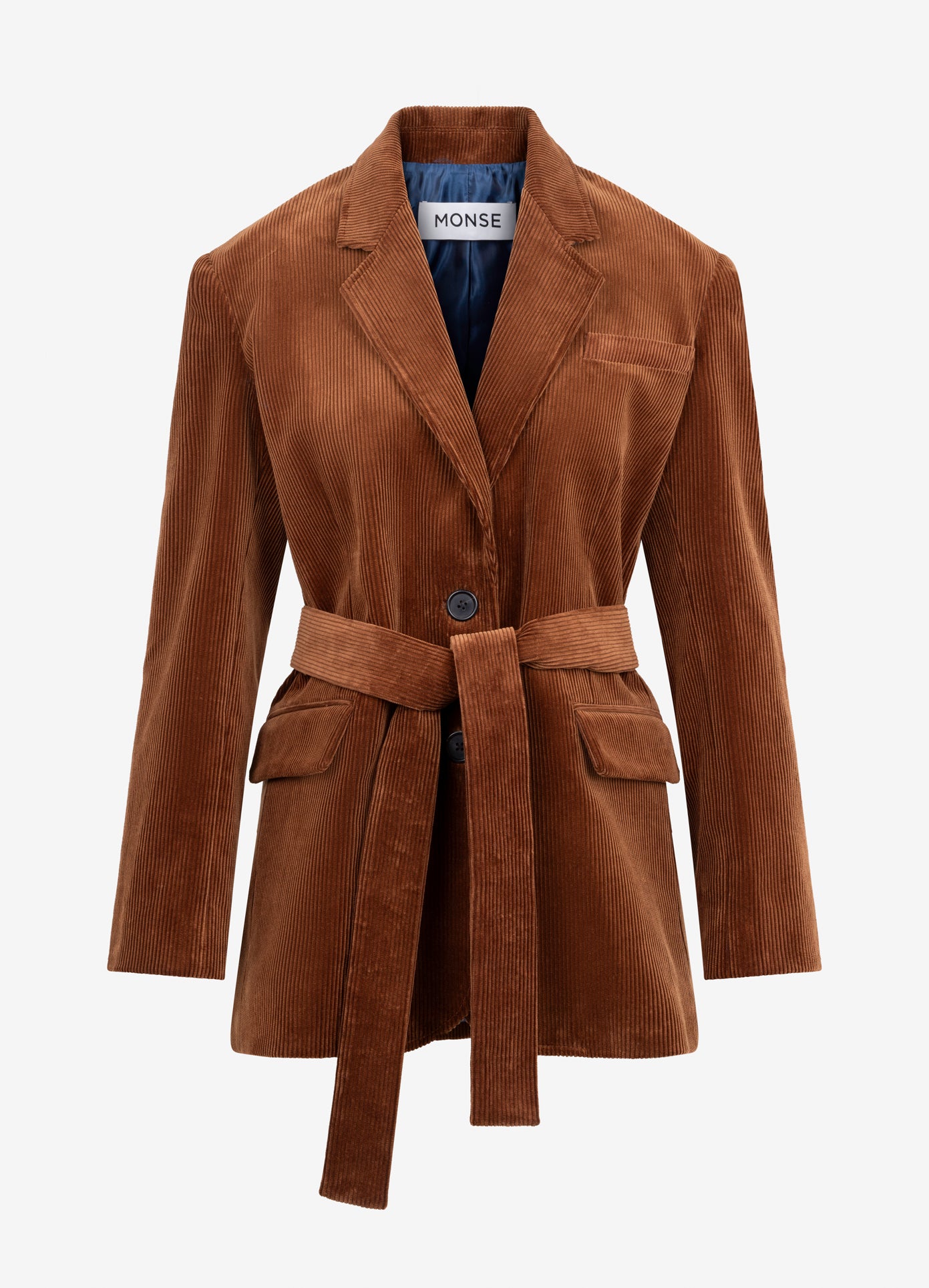 Deconstructed Lapel Tailored Jacket