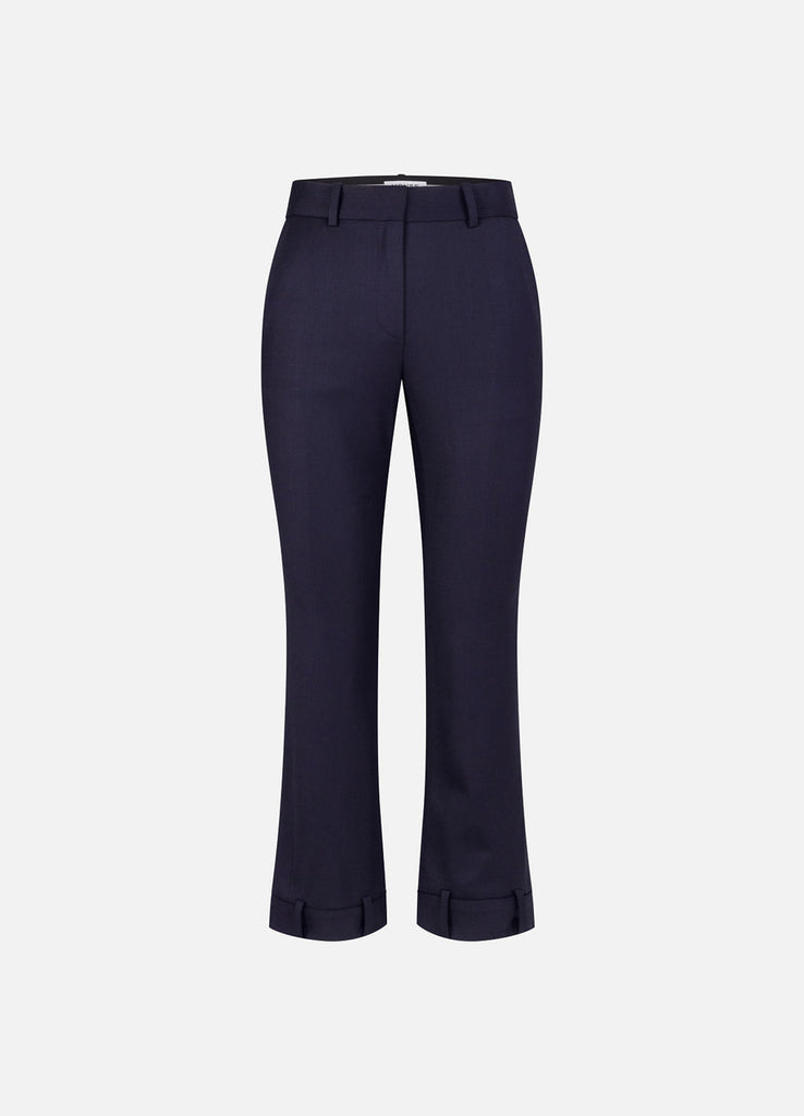 【THE MOZZ】Posing Two Tuck Slacks Modern Two Piece Suit With Cropped Blazer And Tailored Pants