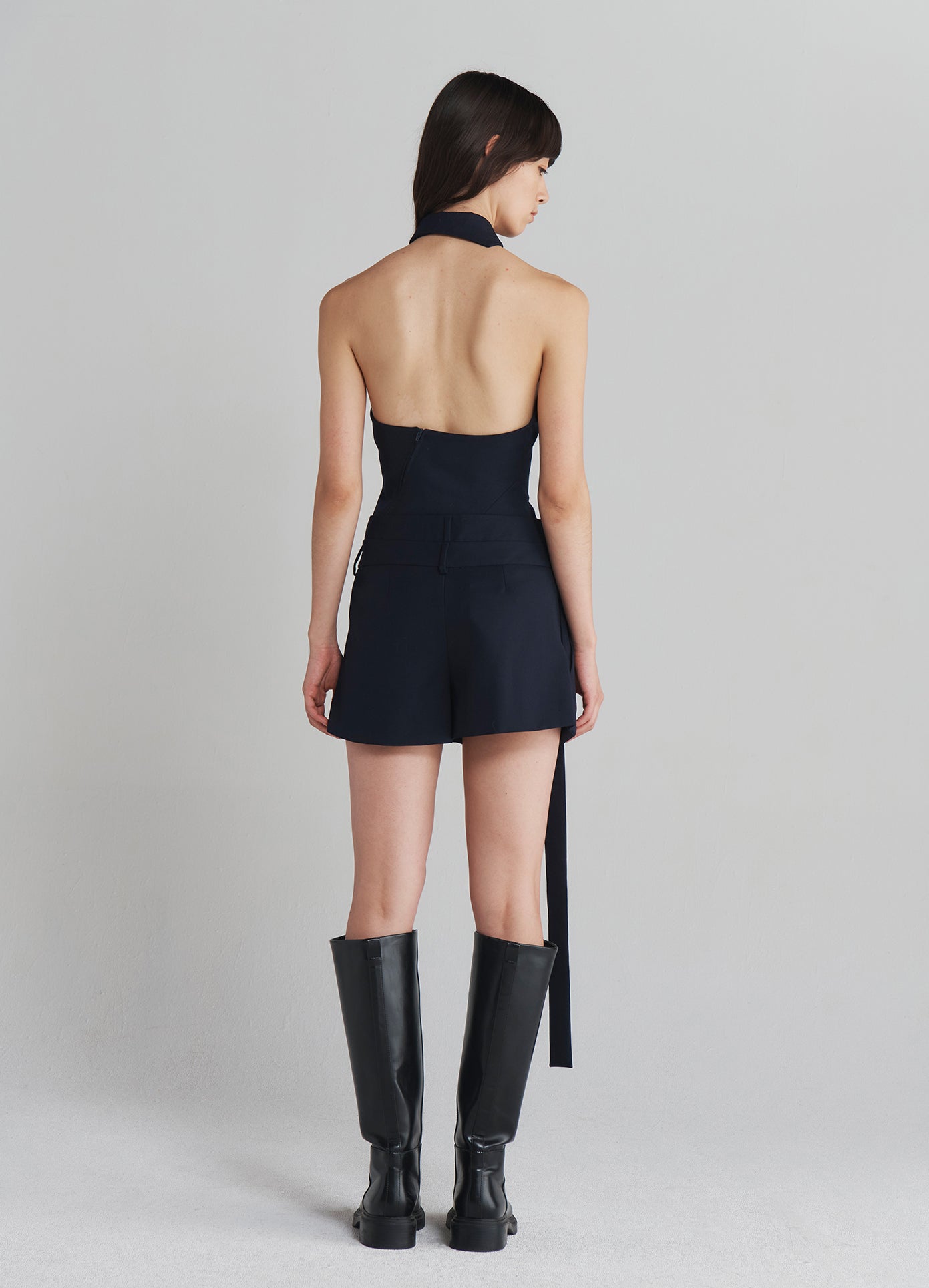 shorts in the front dress in the back Ladies Long Dresses With Shorts Shown In Front Short Front Long Back Formal Dress Patterns For