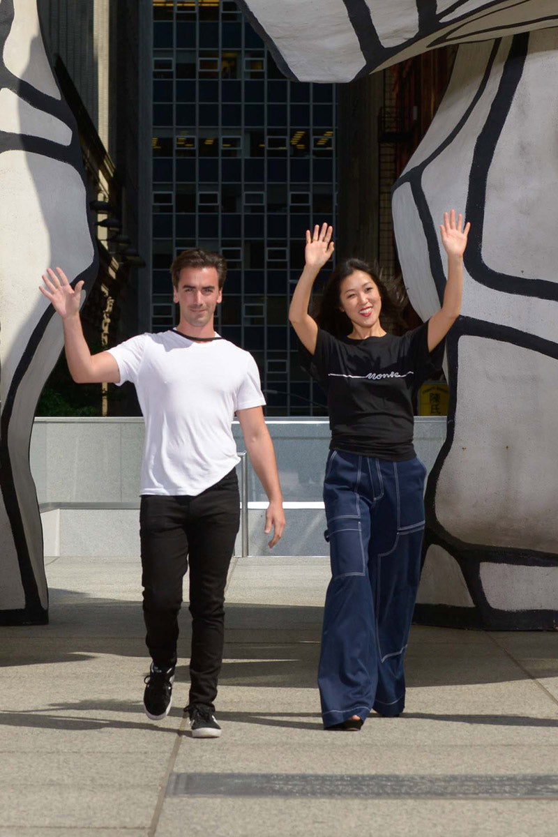 MONSE Resort 2020 Collection Runway Show Image of Fernando Garcia and Laura Kim