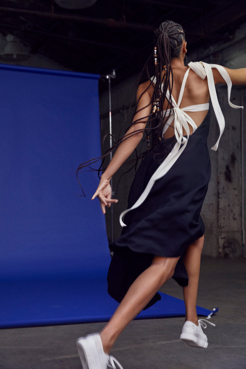 MONSE Spring Summer 2021 Collection Look 7 Drawstring Shirting Jacket