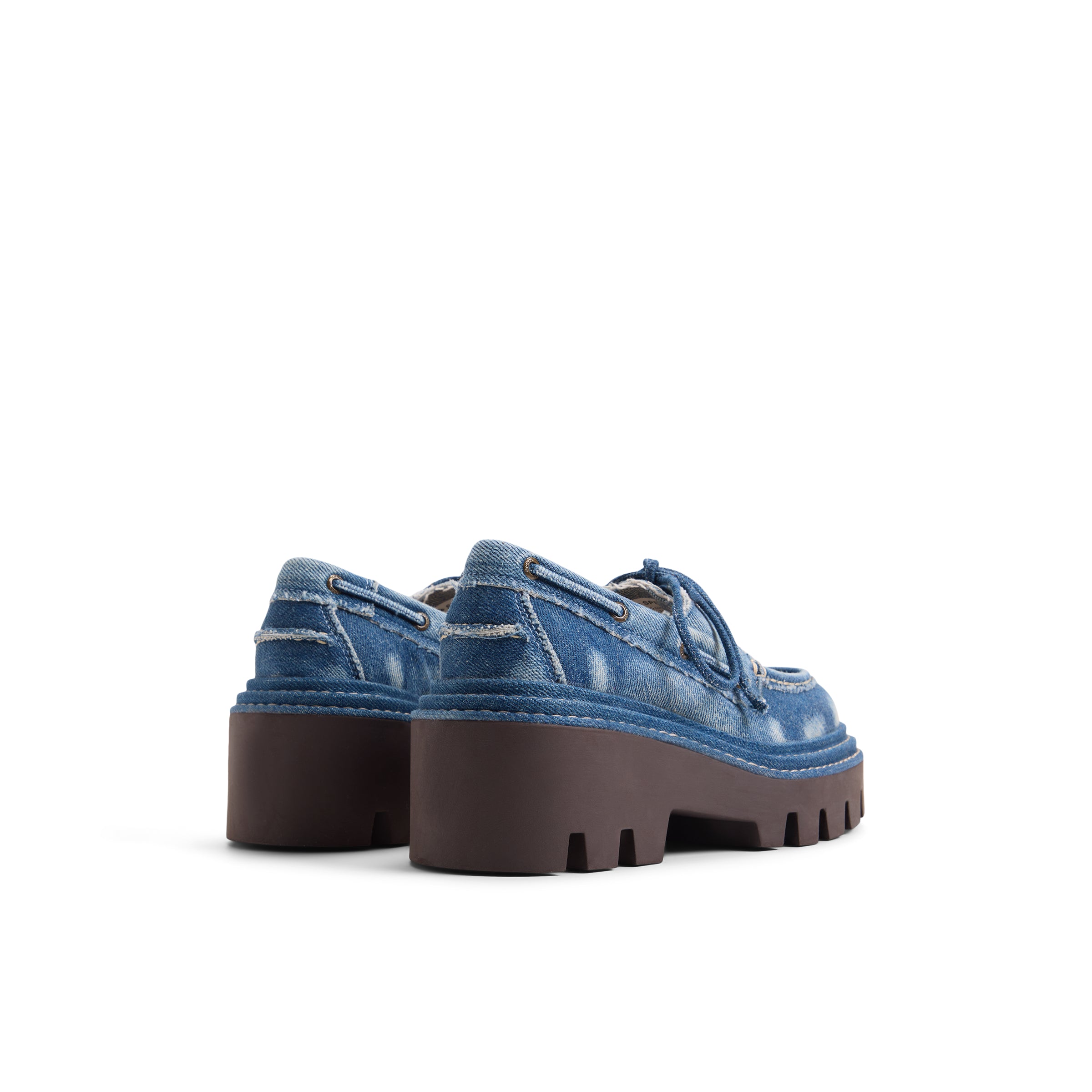 Sperry X MONSE Authentic Original™ 2-Eye Lug Boat Shoe Distressed Denim