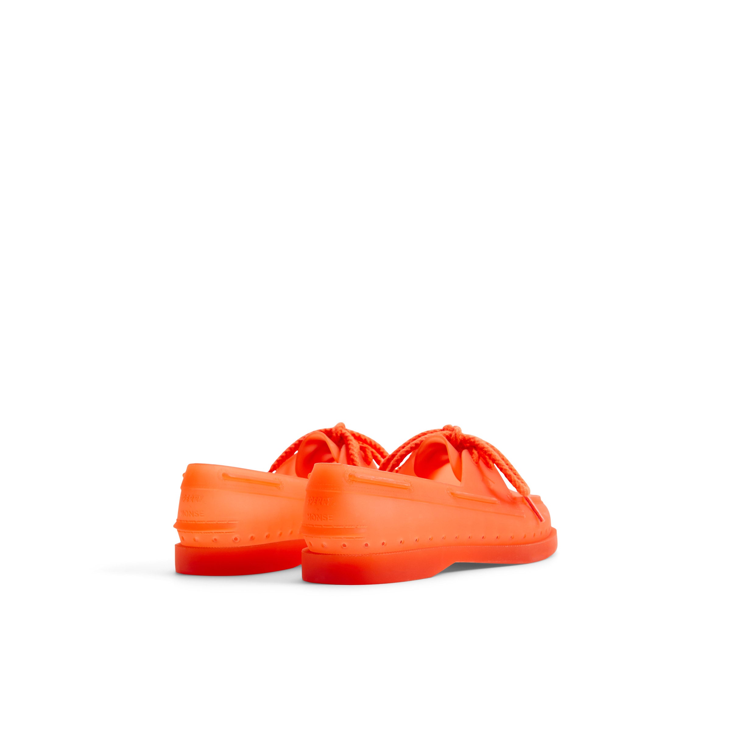 Sperry X MONSE Authentic Original™ 2-Eye Jelly Boat Shoe Mandarin Orange