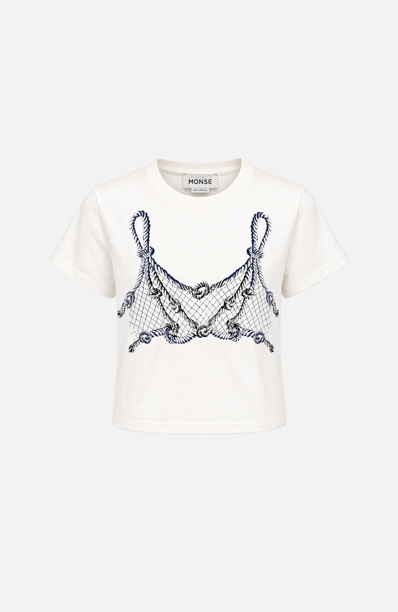 Rope-Print Tee