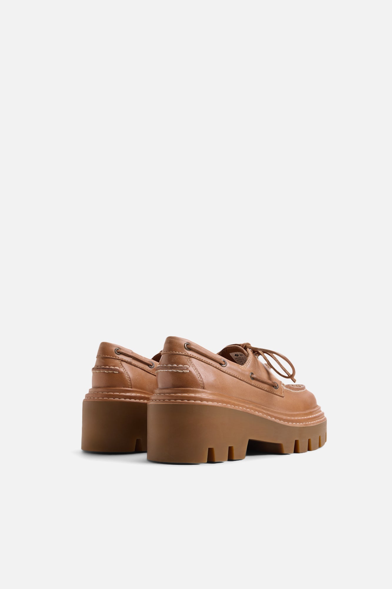 Sperry X MONSE Authentic Original™ 2-Eye Lug Boat Shoe Sahara Smooth Leather